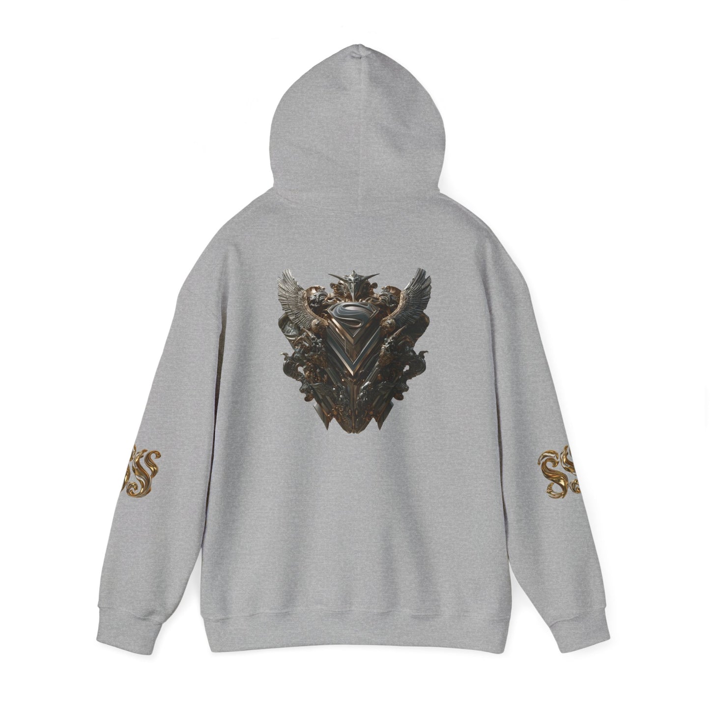 Epic Fantasy Unisex Hooded Sweatshirt with Bold Design