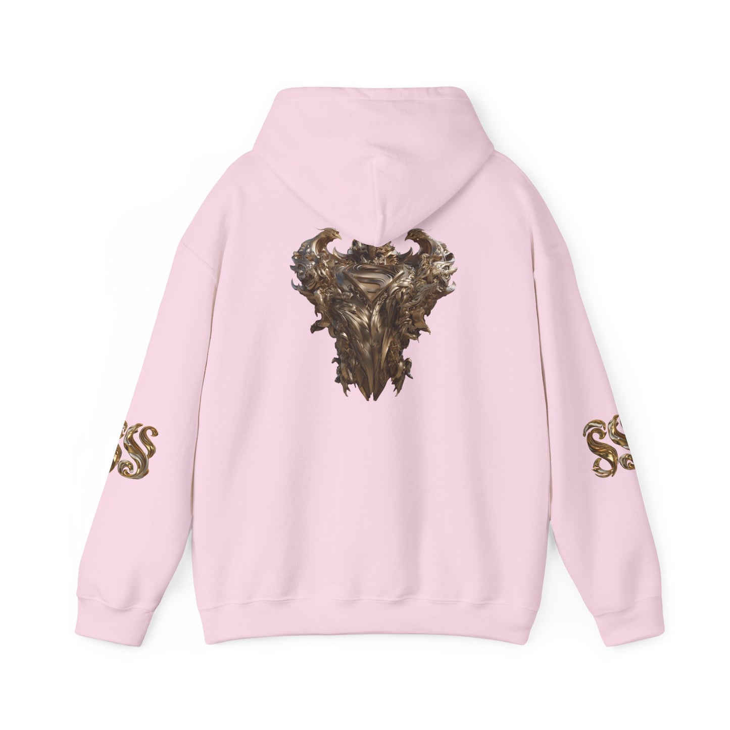 Epic Superhero Hoodie with Metallic Design - Unisex Heavy Blend™