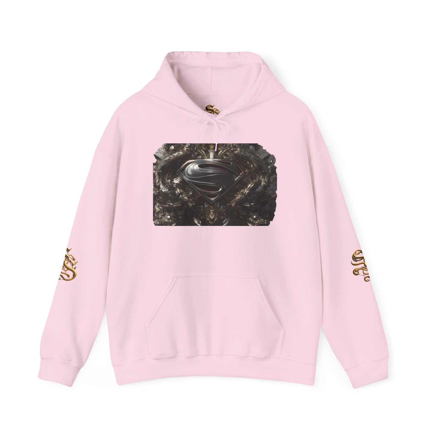 Vintage Superman Graphic Hoodie - Unisex Heavy Blend Sweatshirt