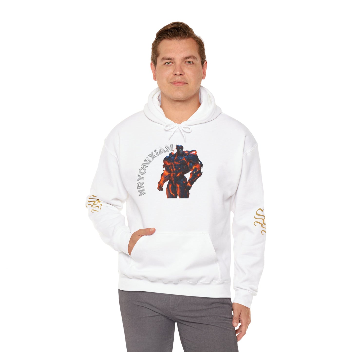 KRYONIXIAN Unisex Heavy Blend™ Hooded Sweatshirt - Stylish Streetwear for Men and Women