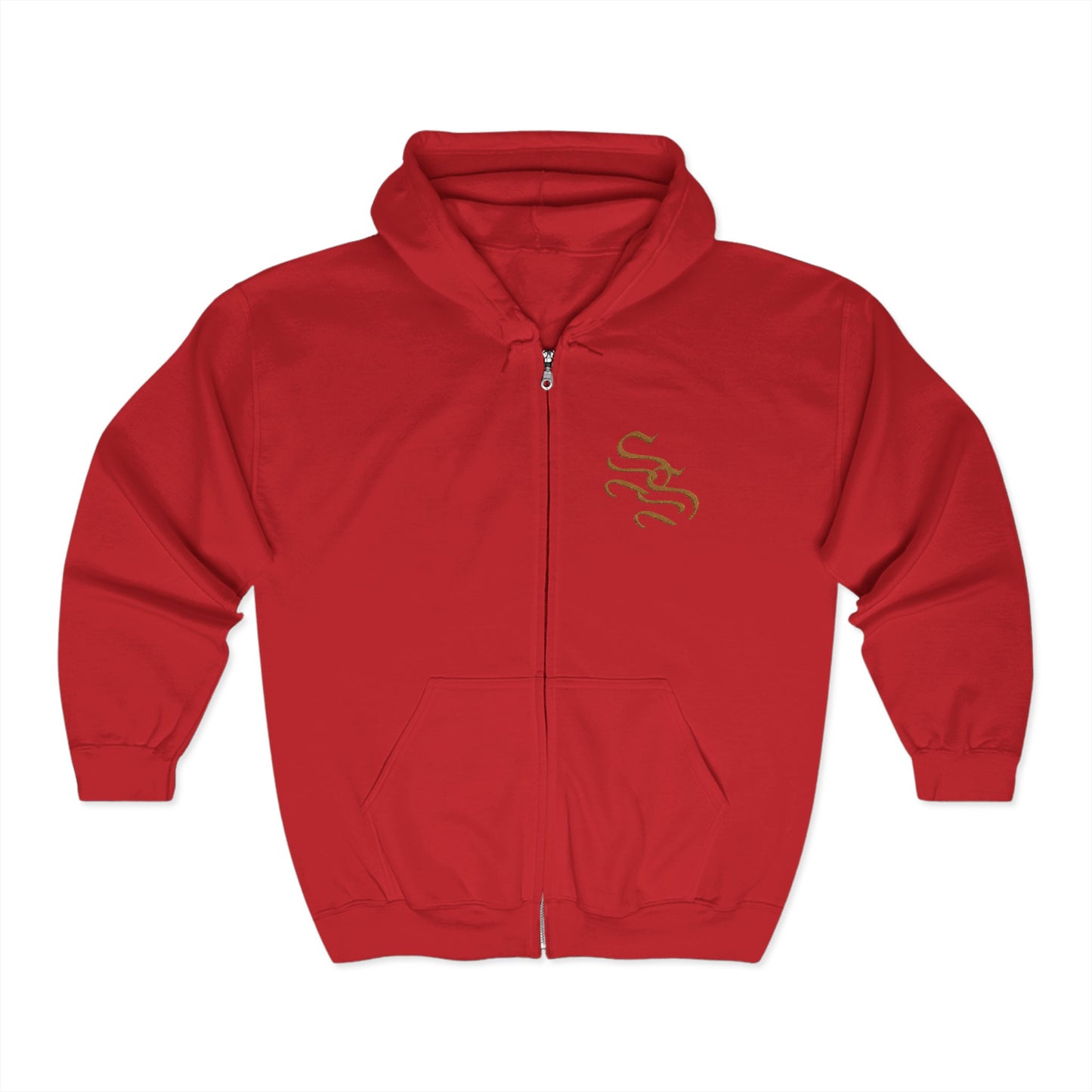 Unisex Full Zip Hooded Sweatshirt - Comfortable & Stylish Layering for Everyday Use