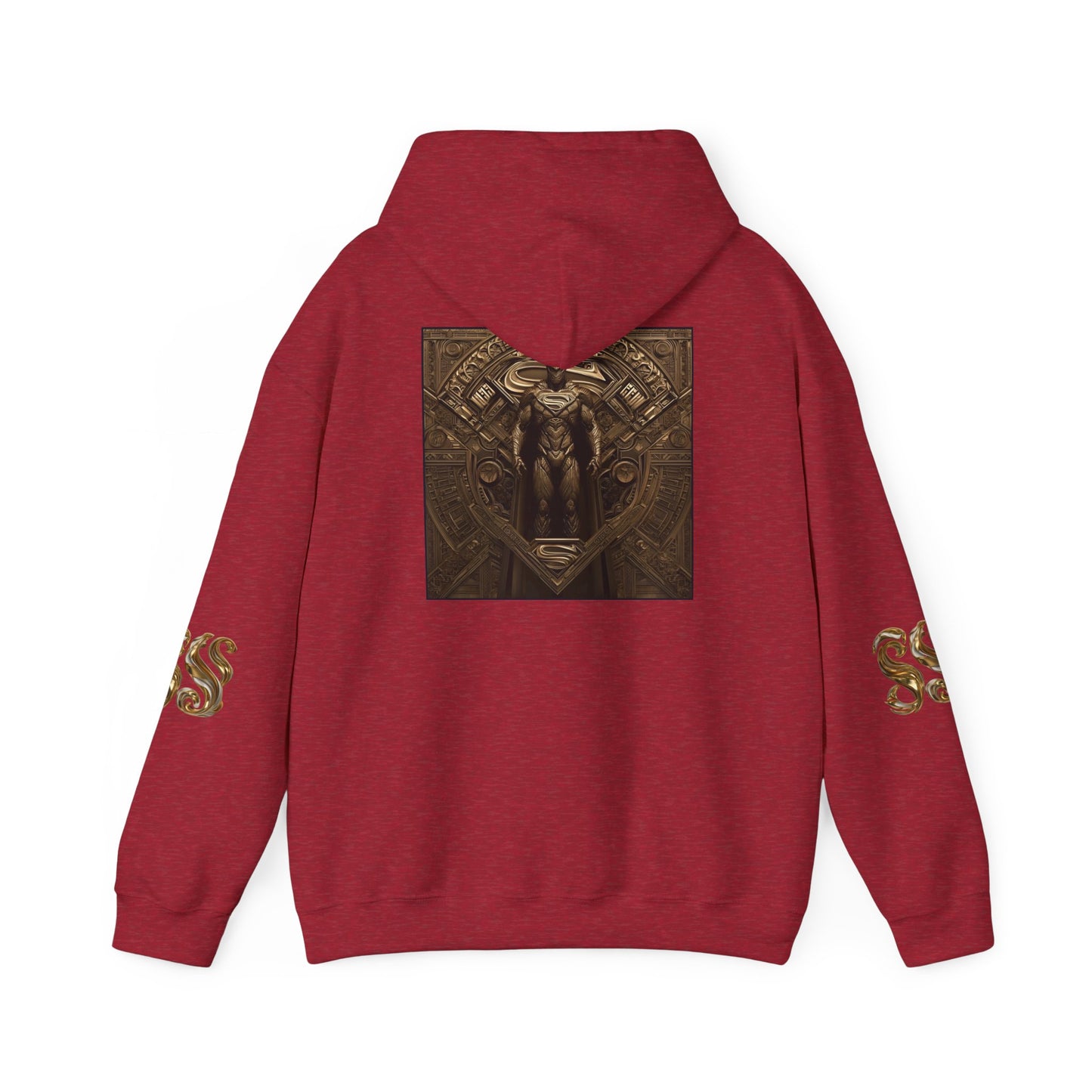 Heroic Symbol Unisex Hoodie - Epic Design for Superfans, Cozy Sweatshirt for Casual Wear, Birthday Gift, Comic-Con Apparel, Statement Piece
