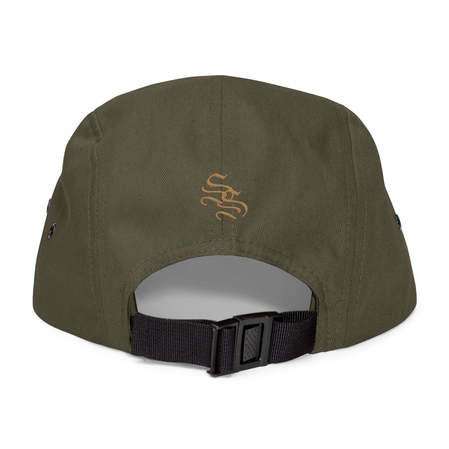 Stylish 5 Panel Cap with Embroidered Design - Trendy Headwear for Outdoor Adventures