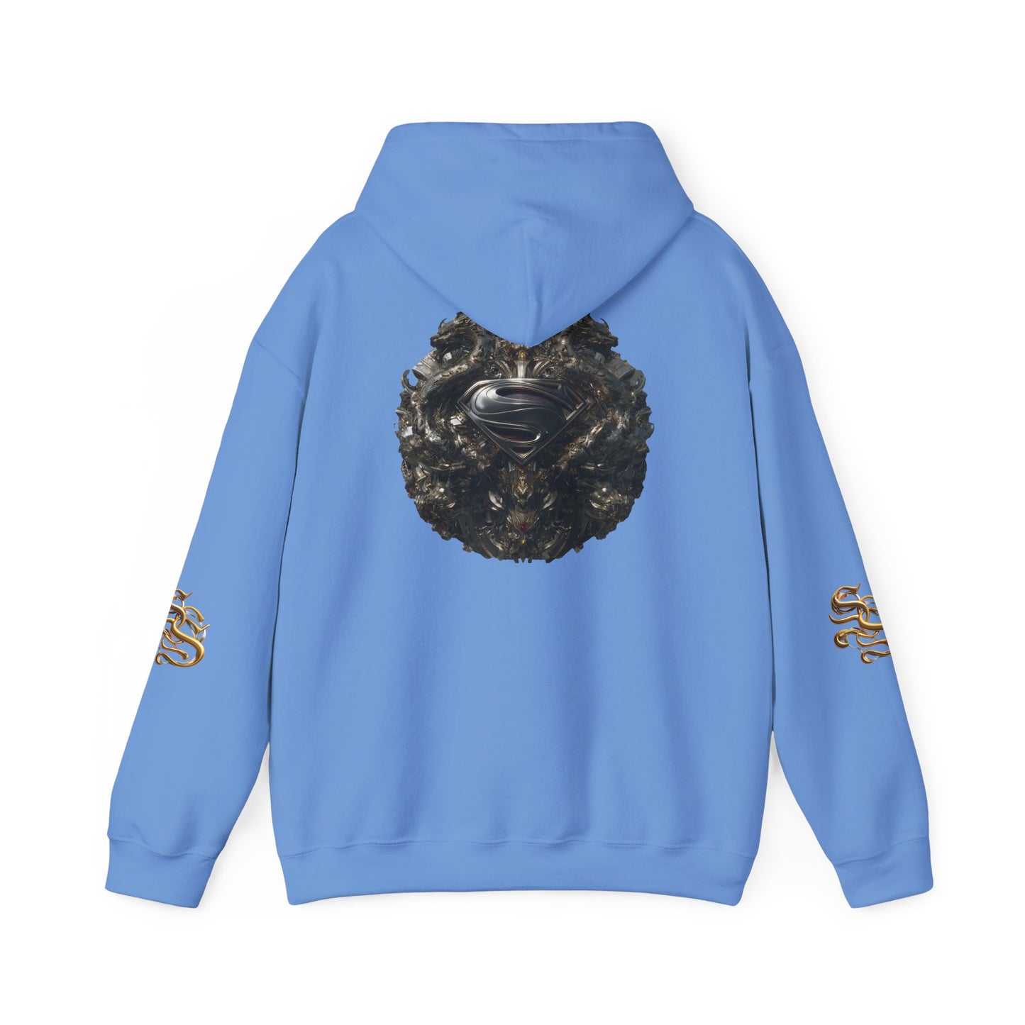 Vintage Superman Graphic Hoodie - Unisex Heavy Blend Sweatshirt