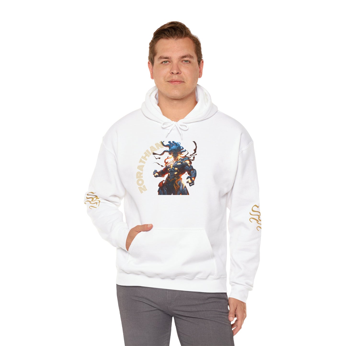 Zoraithnal Graphic Hoodie - Unisex Heavy Blend™ Hooded Sweatshirt for Fantasy Lovers