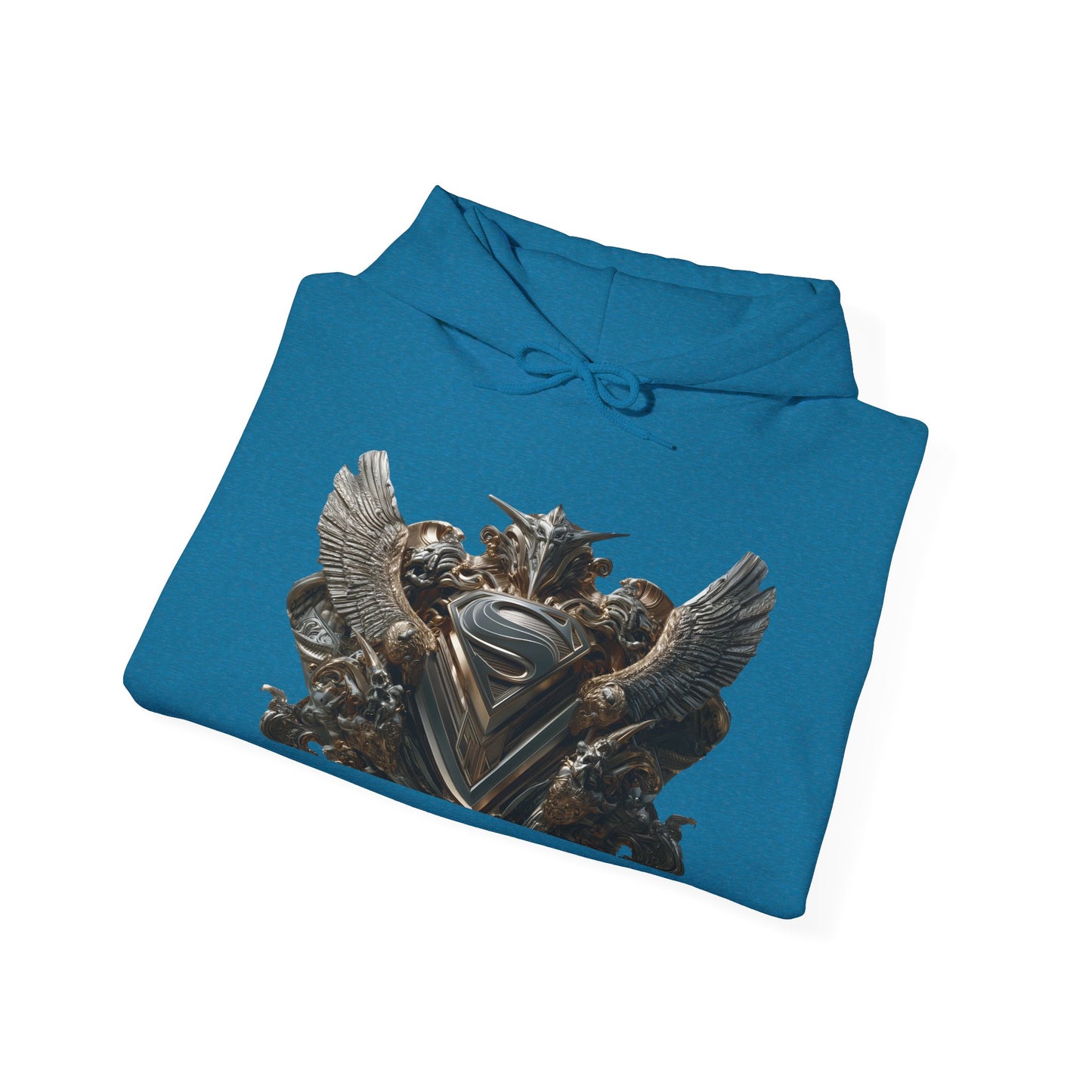 Epic Fantasy Unisex Hooded Sweatshirt with Bold Design
