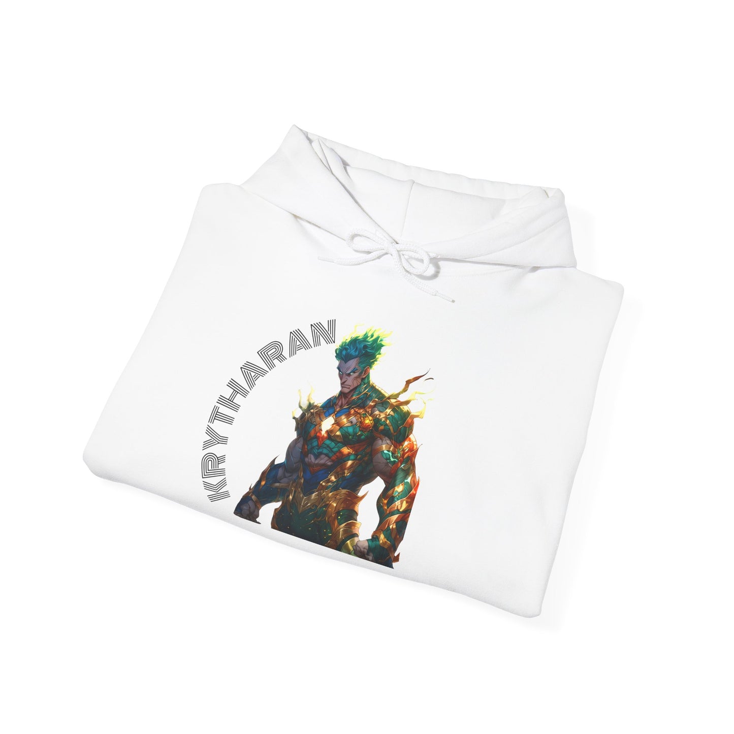 Fantasy Graphic Hooded Sweatshirt - Perfect for Gamers and Art Lovers
