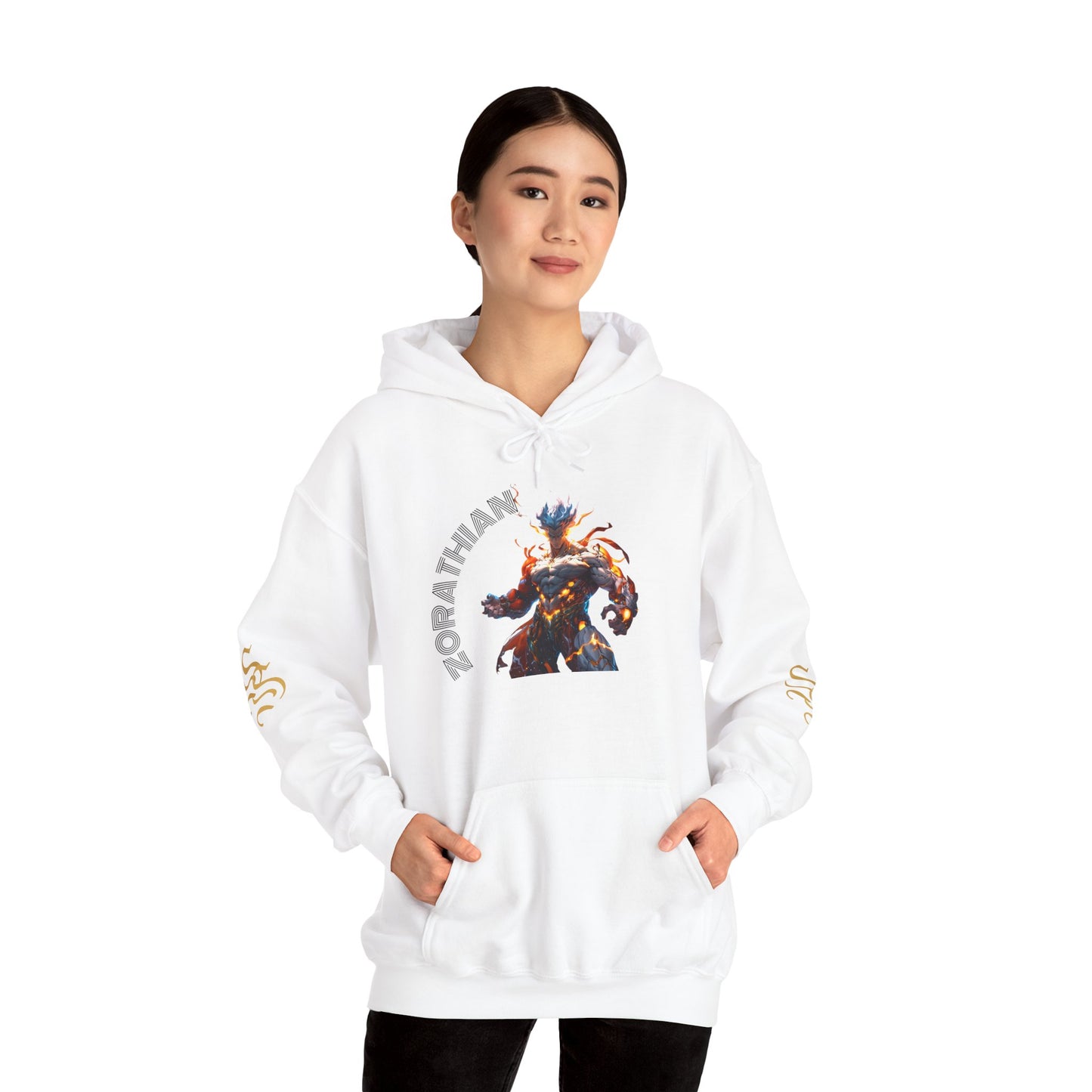 Zorathian Fantasy Hoodie - Unisex Heavy Blend™ Sweatshirt for Gamers