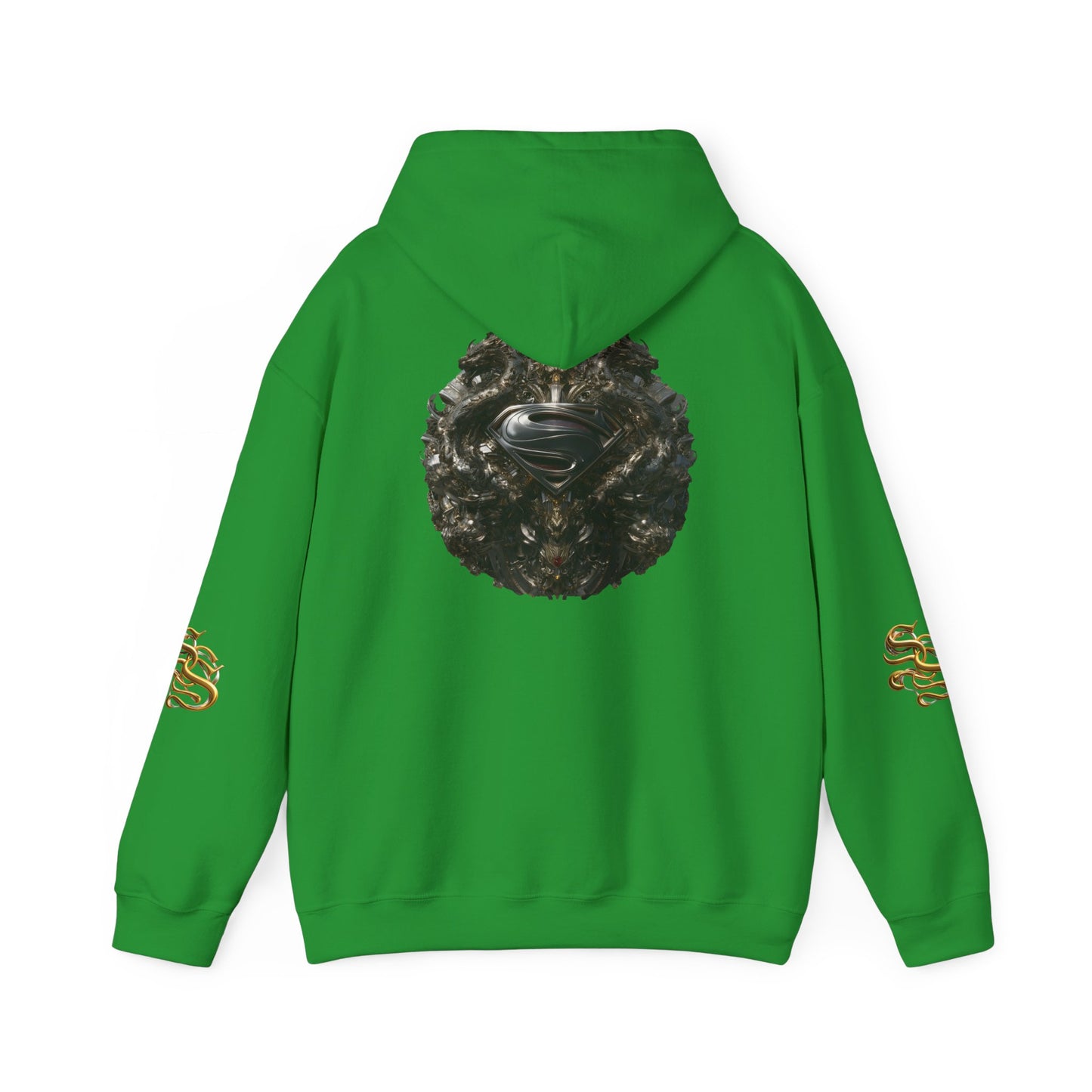 Vintage Superman Graphic Hoodie - Unisex Heavy Blend Sweatshirt