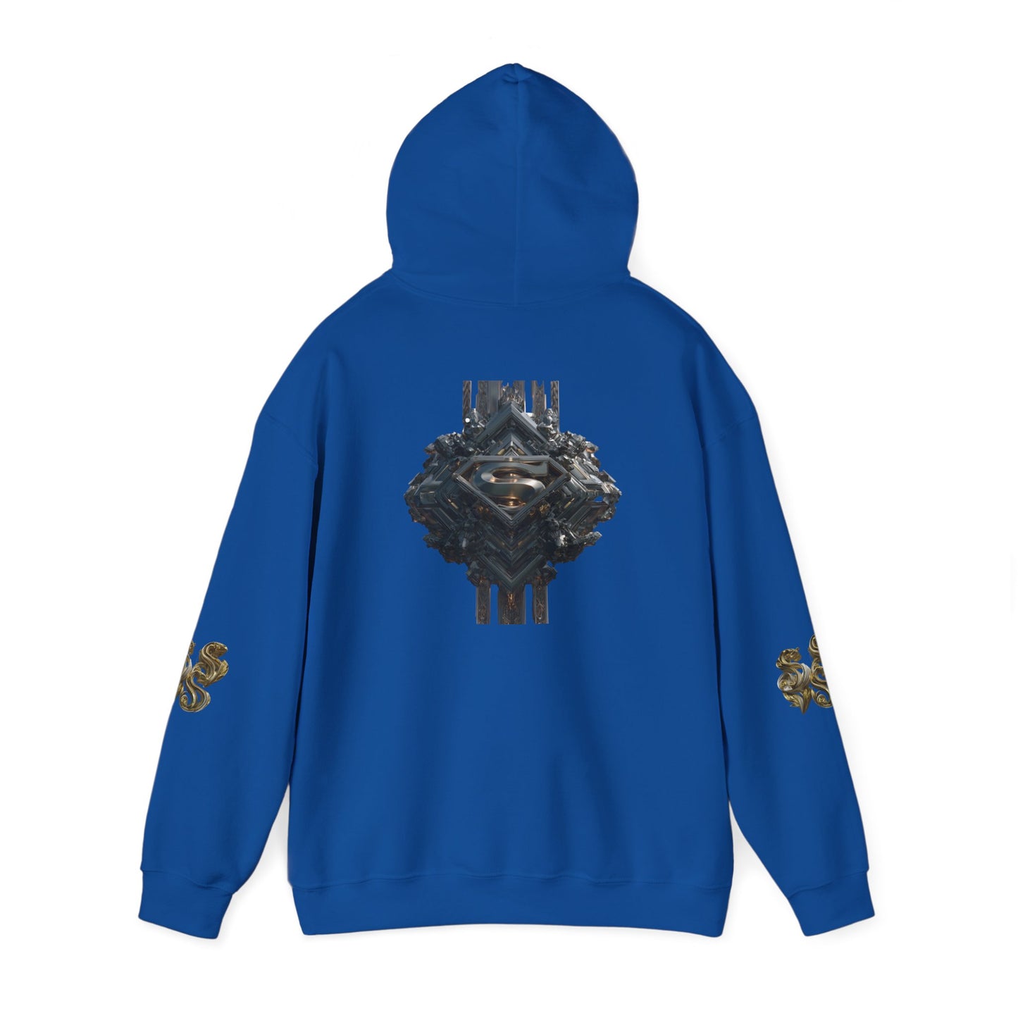 Fantasy-Inspired Unisex Heavy Blend Hoodie - Mythical Design for Cozy Wear