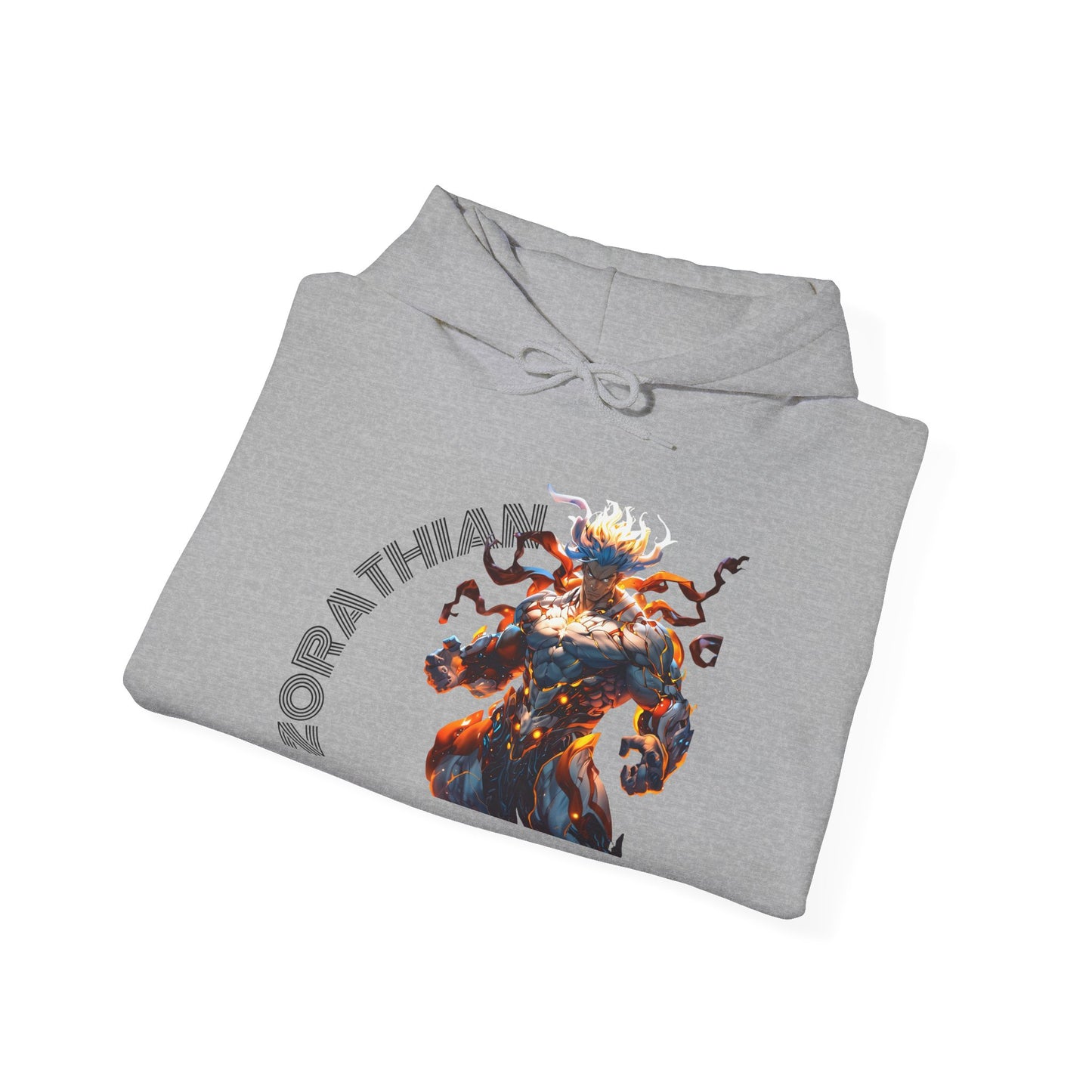 Zorathian Unisex Heavy Blend™ Hoodie - Bold Graphic Design for Everyday Wear