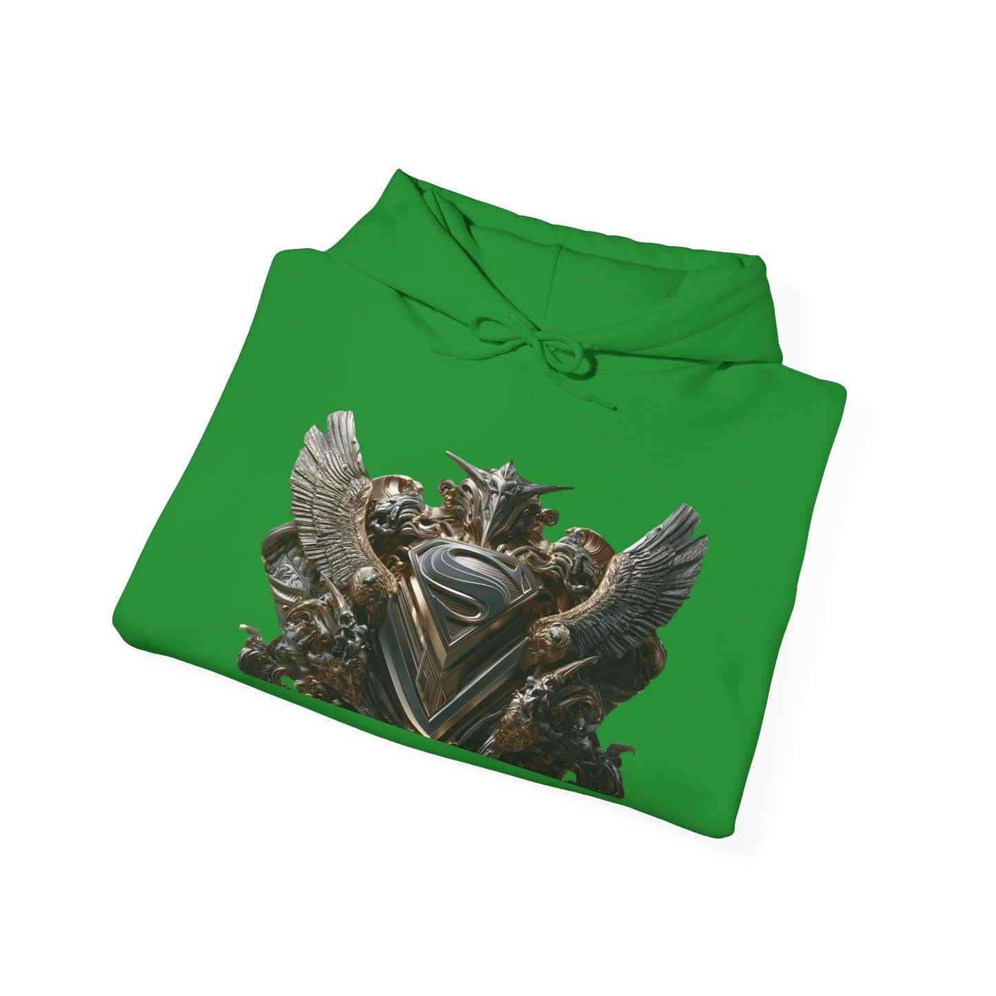 Epic Fantasy Unisex Hooded Sweatshirt with Bold Design