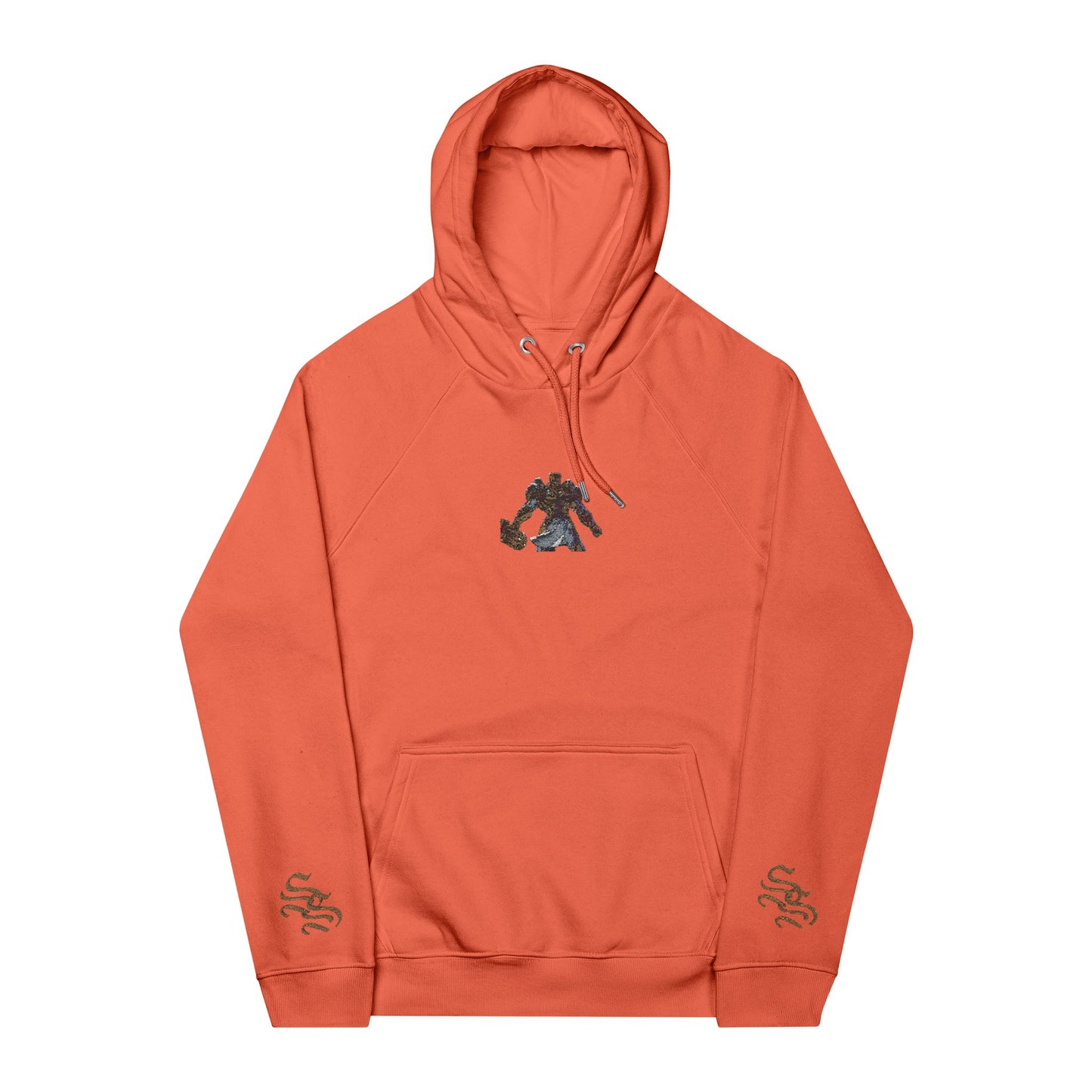 Unisex Eco Raglan Hoodie (Embroidery)