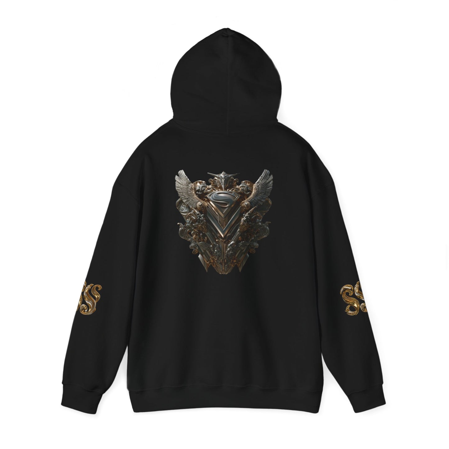 Epic Fantasy Unisex Hooded Sweatshirt with Bold Design