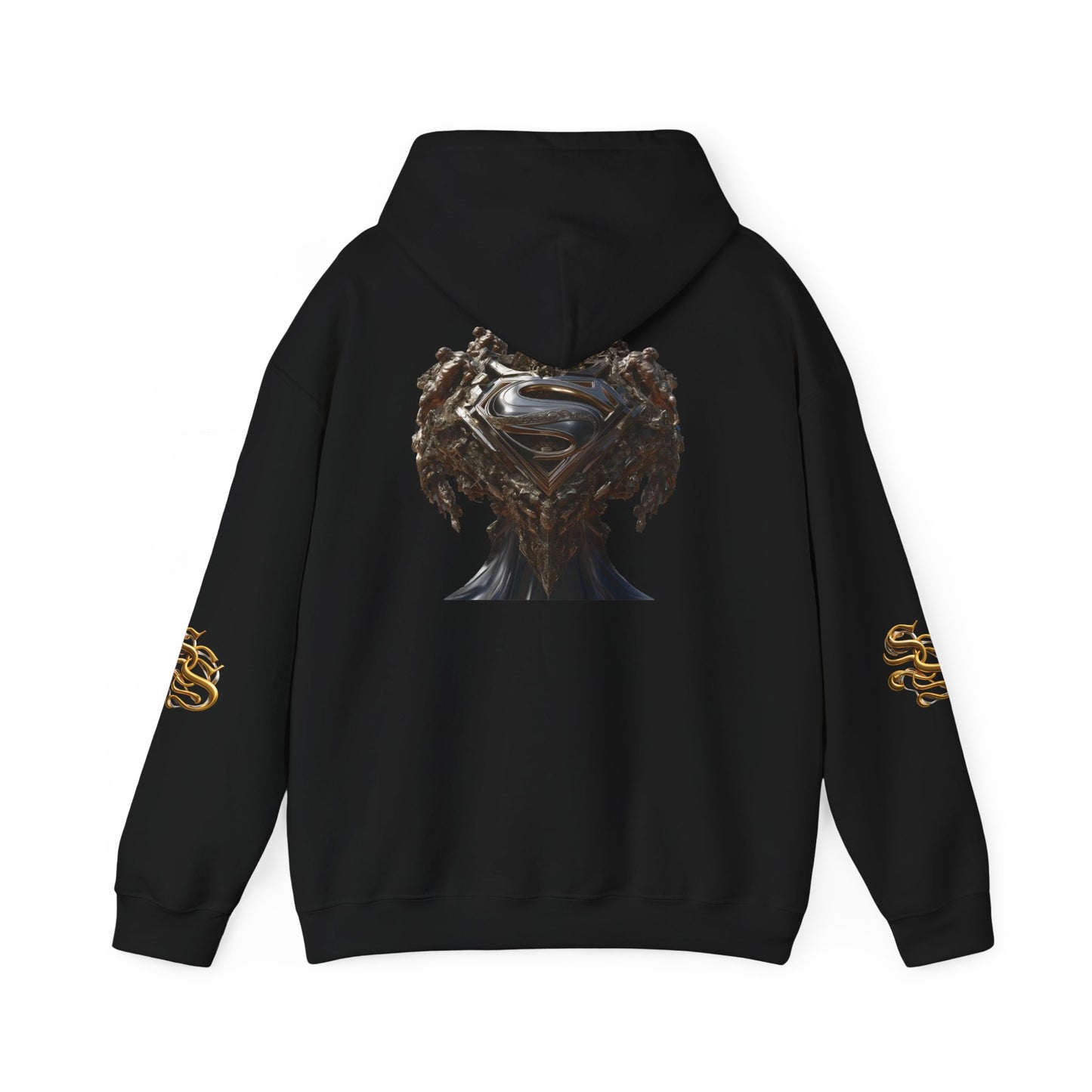 Unisex Heavy Blend™ Superhero Graphic Hoodie - Bold and Stylish Apparel for Fans