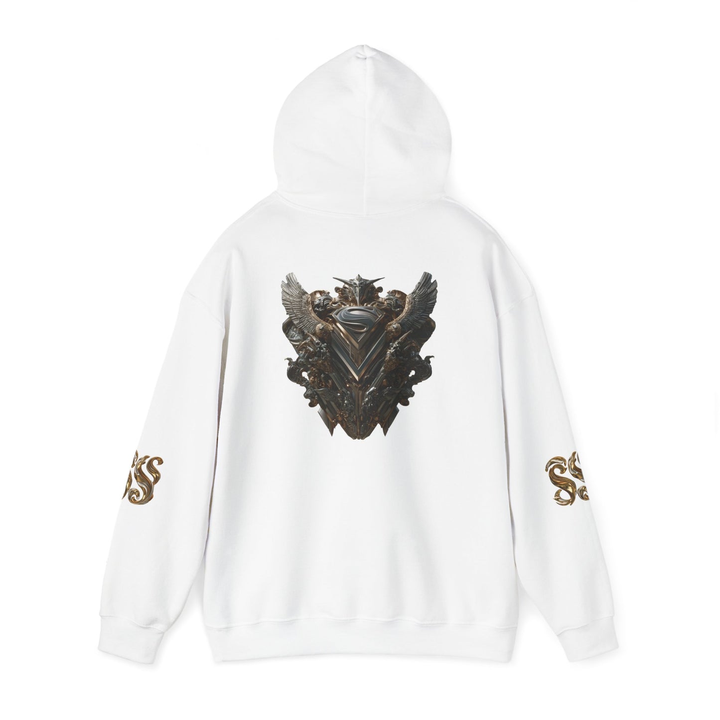 Epic Fantasy Unisex Hooded Sweatshirt with Bold Design