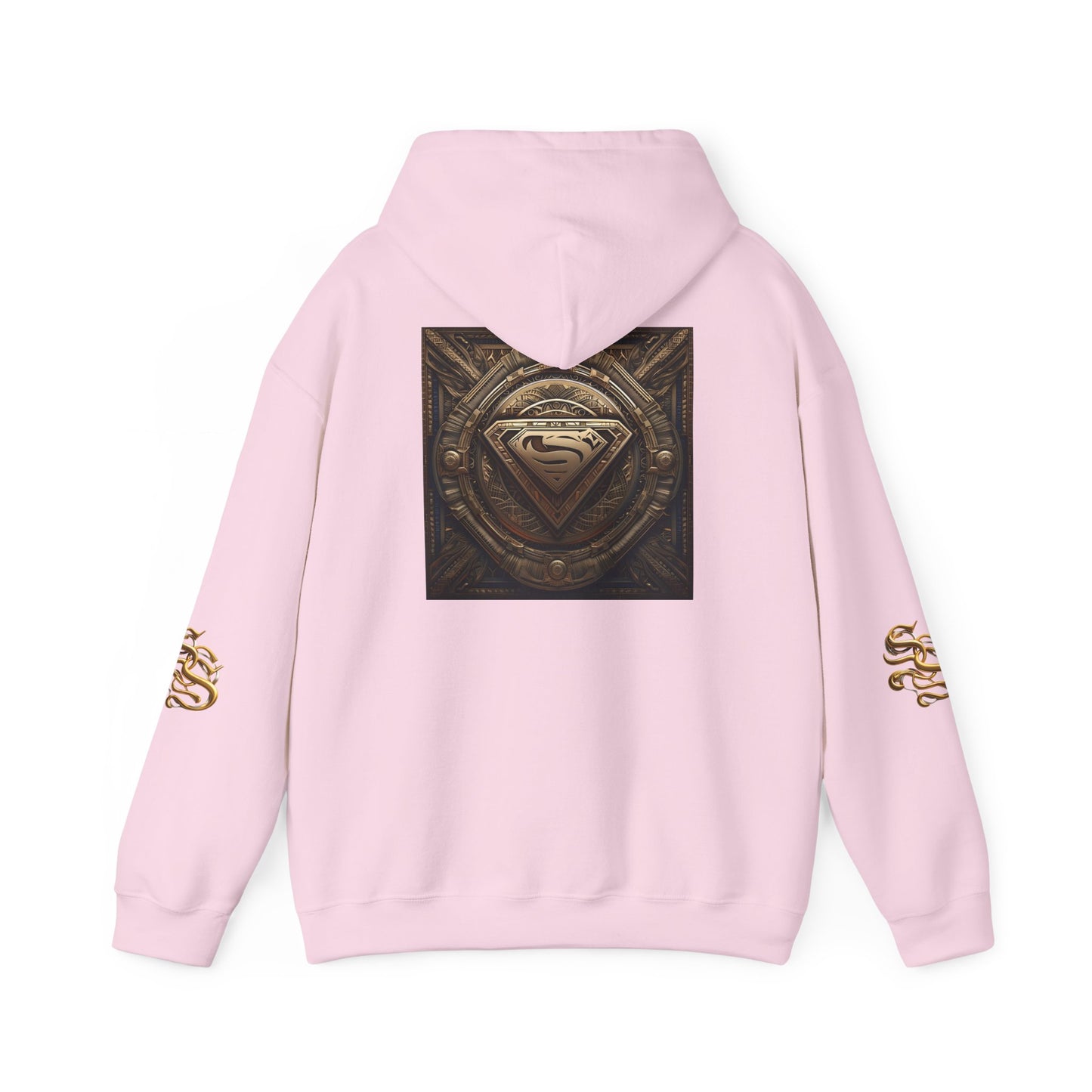 Superhero Emblem Unisex Hoodie - Heavy Blend™ Sweatshirt