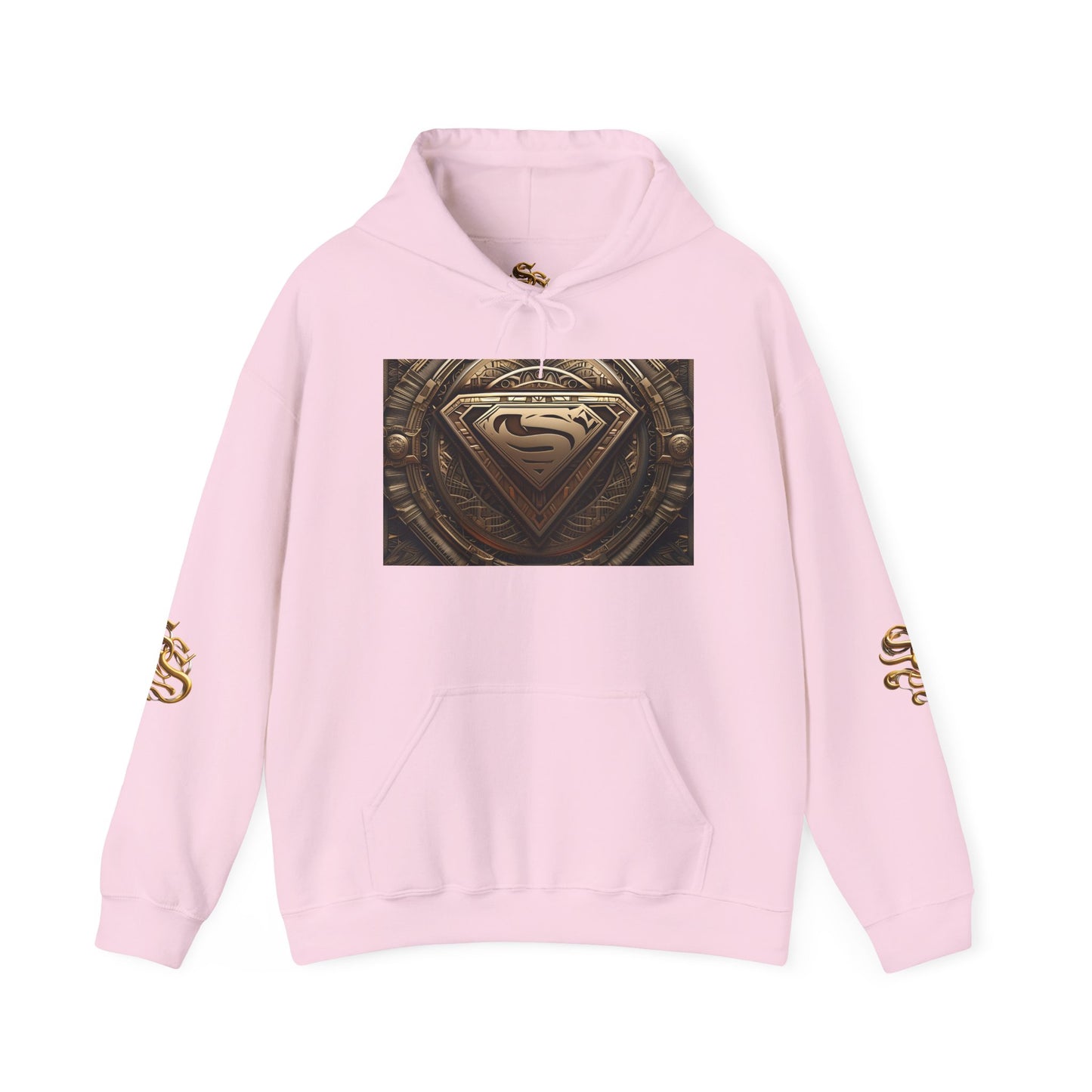 Superhero Emblem Unisex Hoodie - Heavy Blend™ Sweatshirt