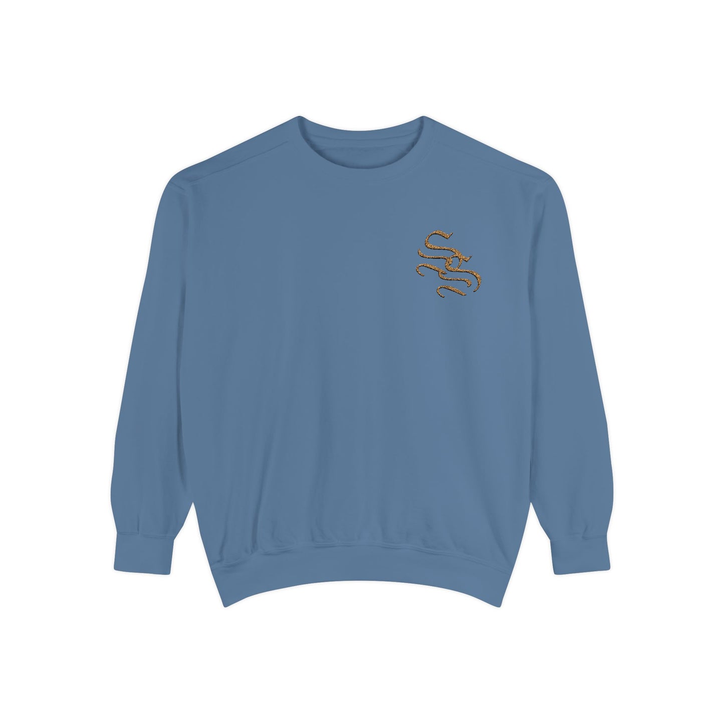 Eco-Friendly Unisex Garment-Dyed Sweatshirt with Stylish Design