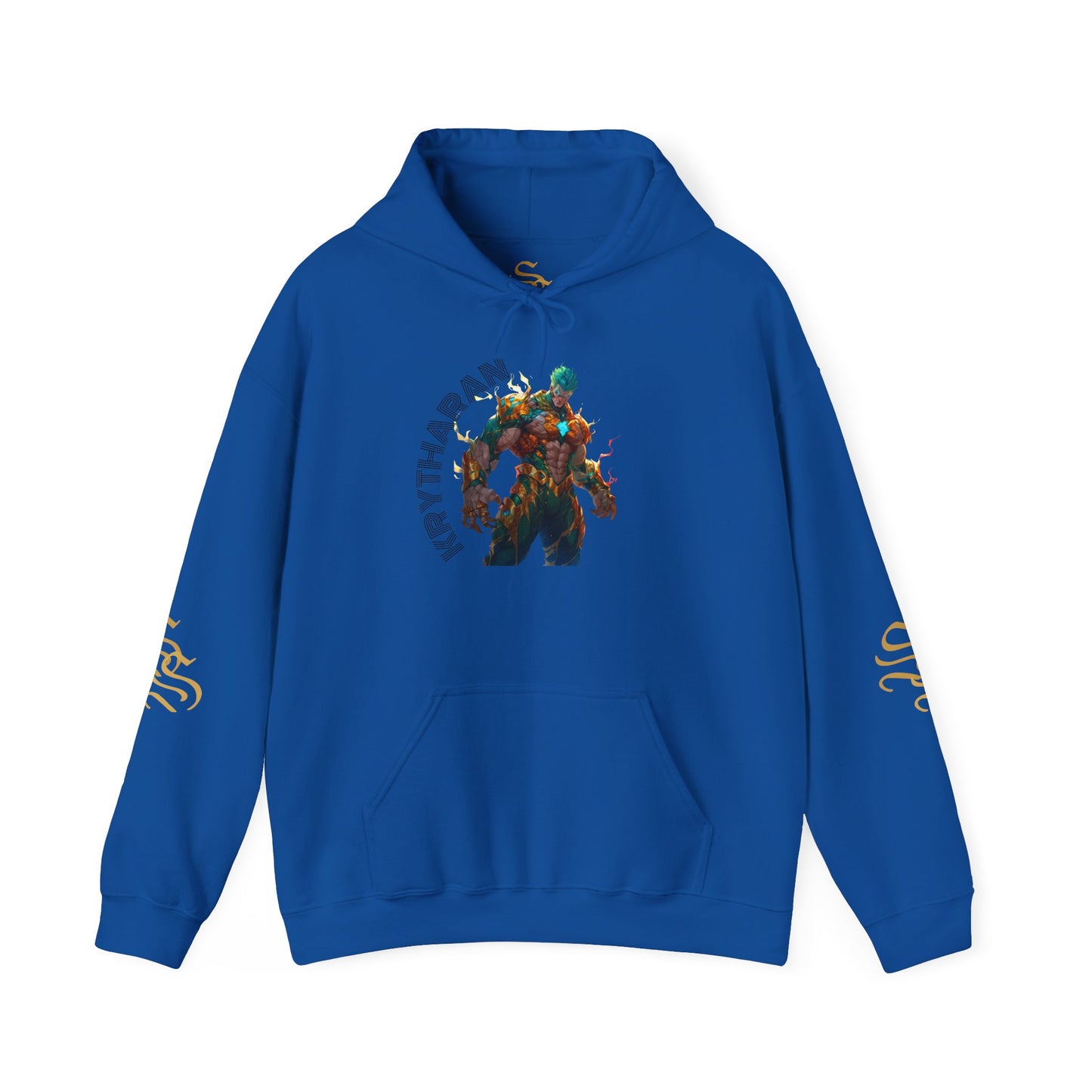Mythical Creature Unisex Hooded Sweatshirt - Cozy Graphic Hoodie for Fantasy Lovers