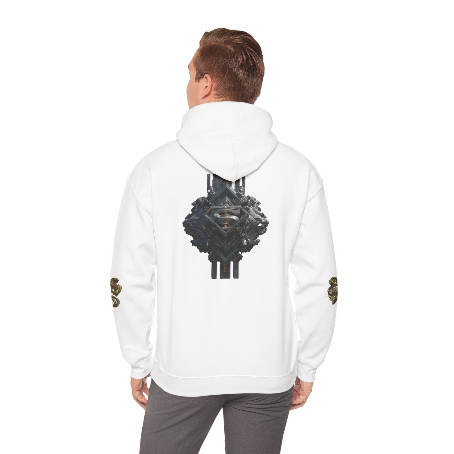 Fantasy-Inspired Unisex Heavy Blend Hoodie - Mythical Design for Cozy Wear