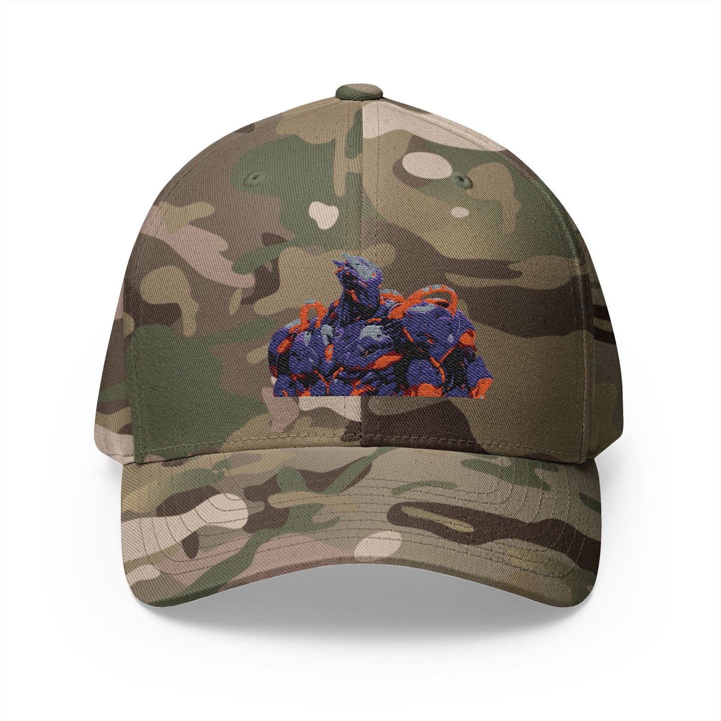 Embroidered Closed-Back Cap - Stylish Streetwear for Every Occasion