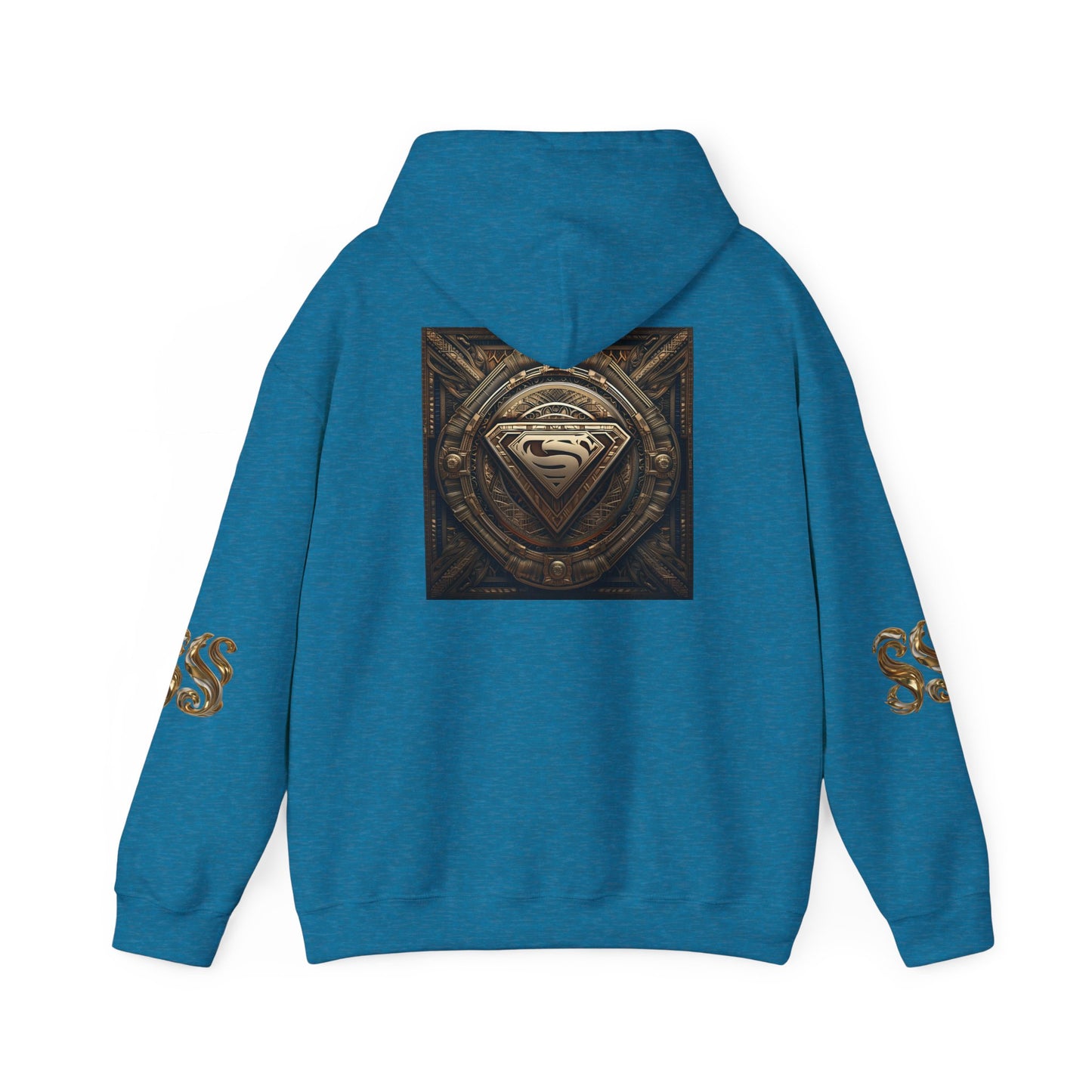 Superman Inspired Unisex Hooded Sweatshirt - Heavy Blend™