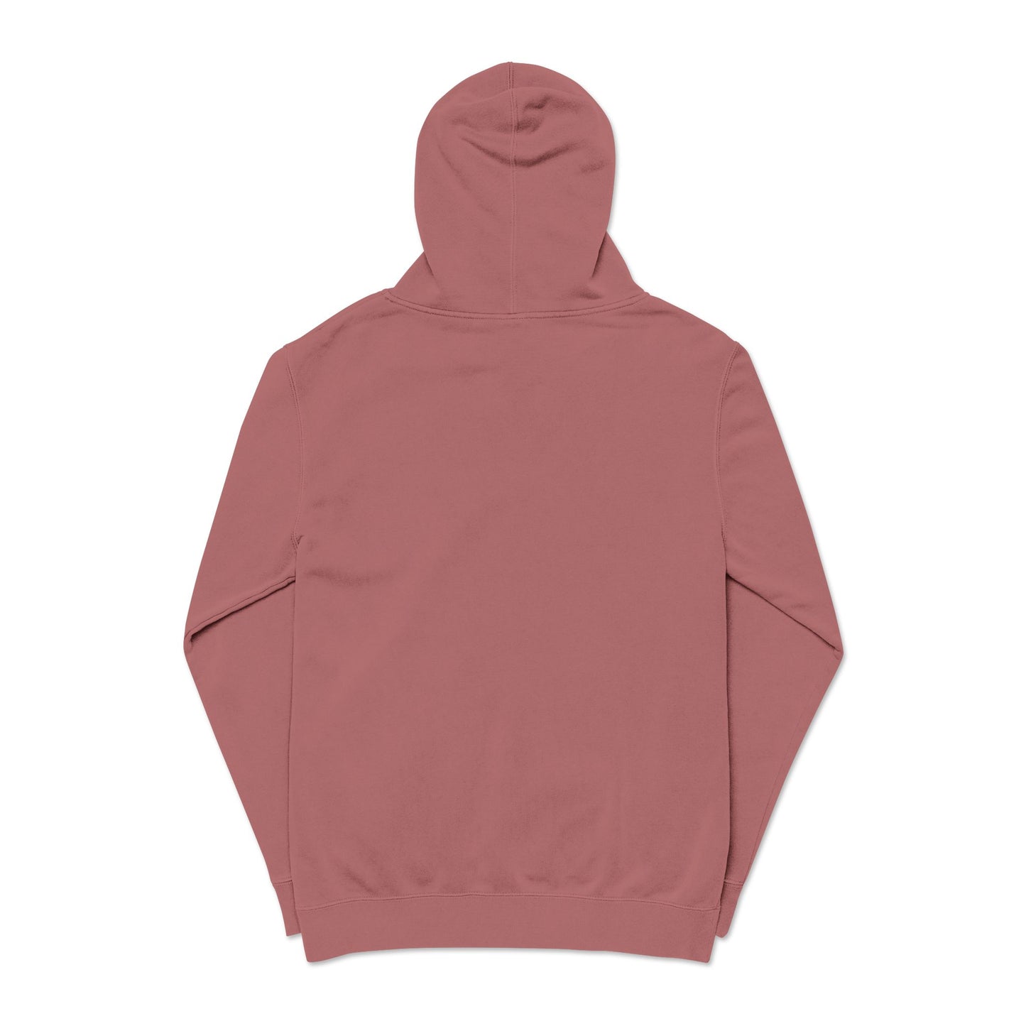 Unisex Embroidered Pigment-Dyed Hoodie - Cozy Casual Style