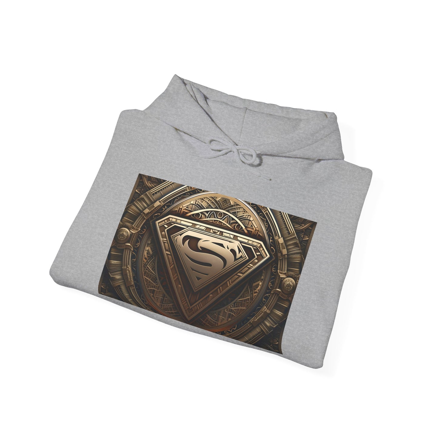 Superhero Heavy Blend™ Hoodie – Stylish Unisex Sweatshirt with Iconic Emblem
