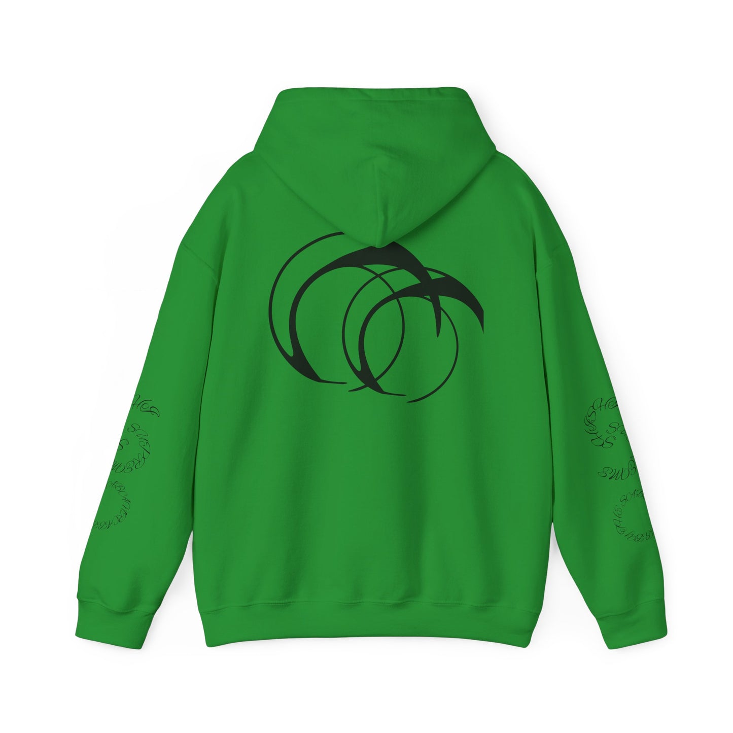 Golden Warrior Hoodie - Unisex Heavy Blend Sweatshirt with Artistic Design