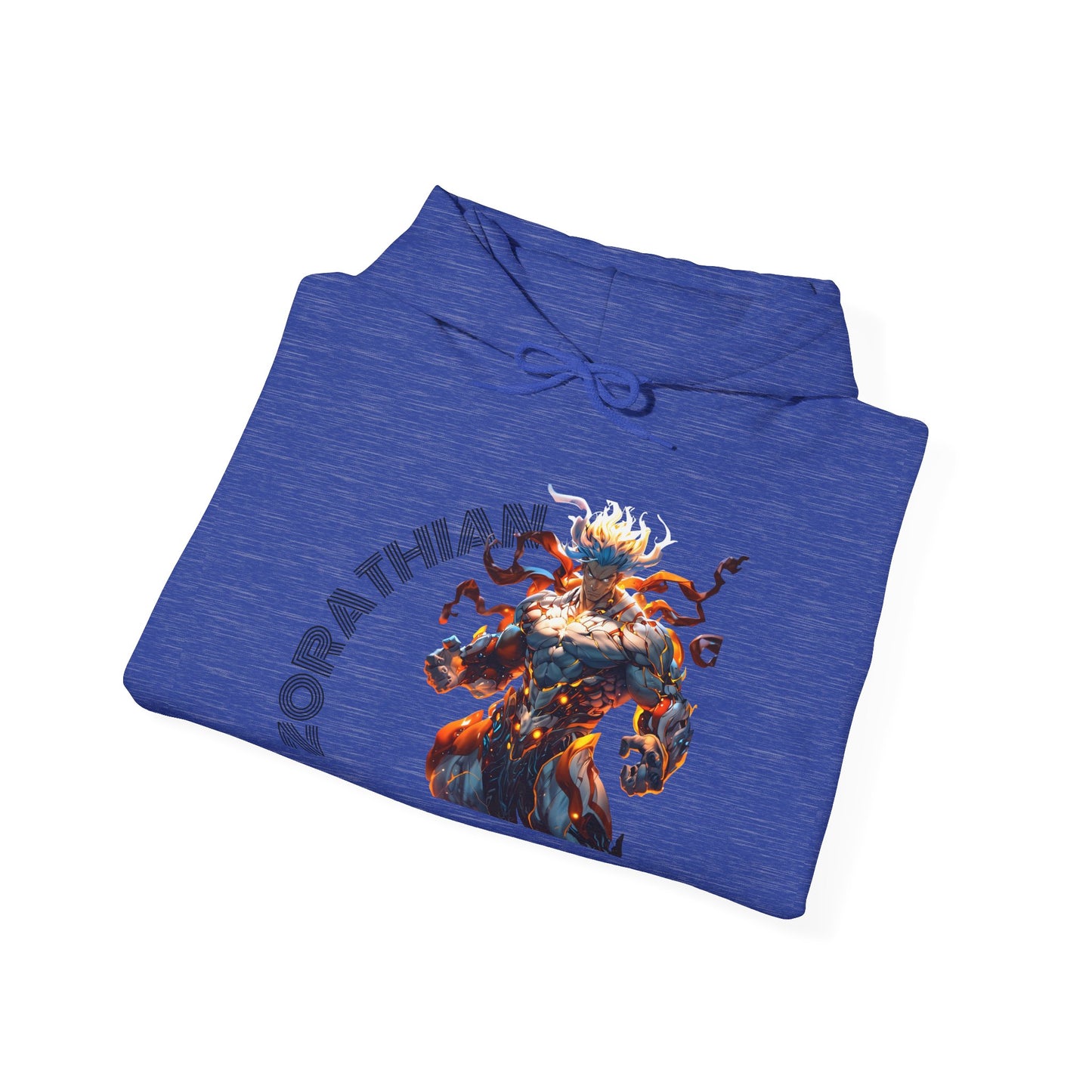 Zorathian Unisex Heavy Blend™ Hoodie - Bold Graphic Design for Everyday Wear