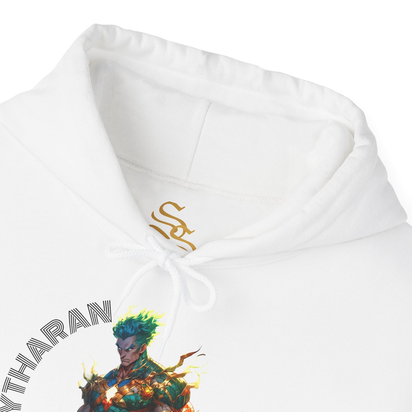 Fantasy Graphic Hooded Sweatshirt - Perfect for Gamers and Art Lovers