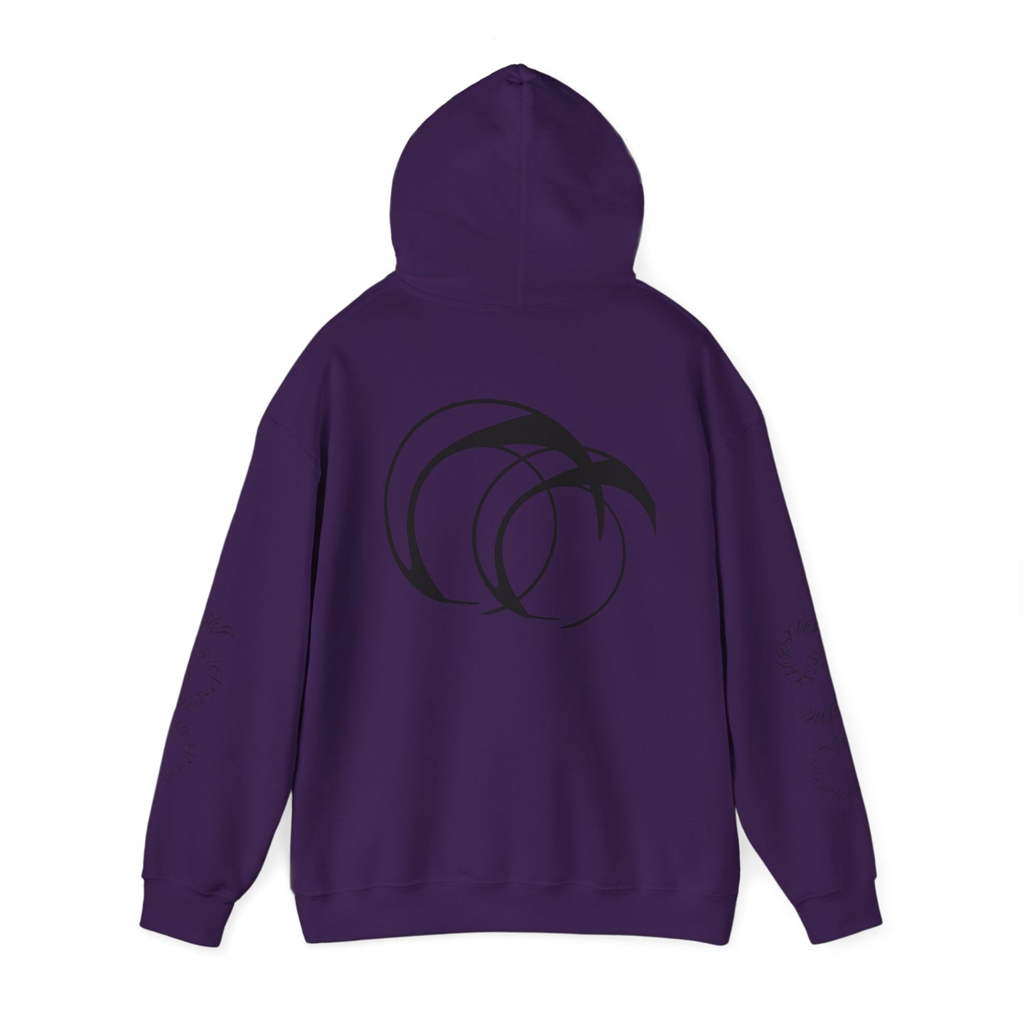 Golden Warrior Hoodie - Unisex Heavy Blend Sweatshirt with Artistic Design