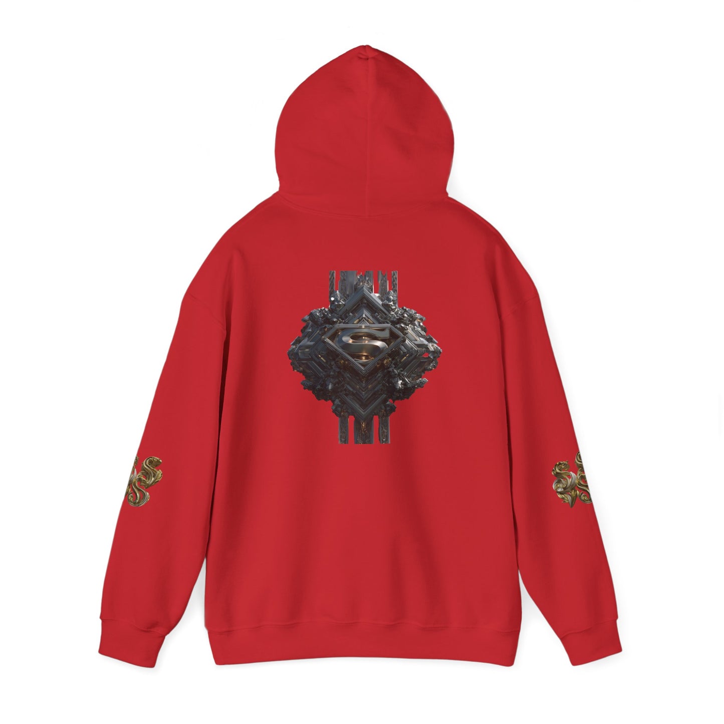 Fantasy-Inspired Unisex Heavy Blend Hoodie - Mythical Design for Cozy Wear