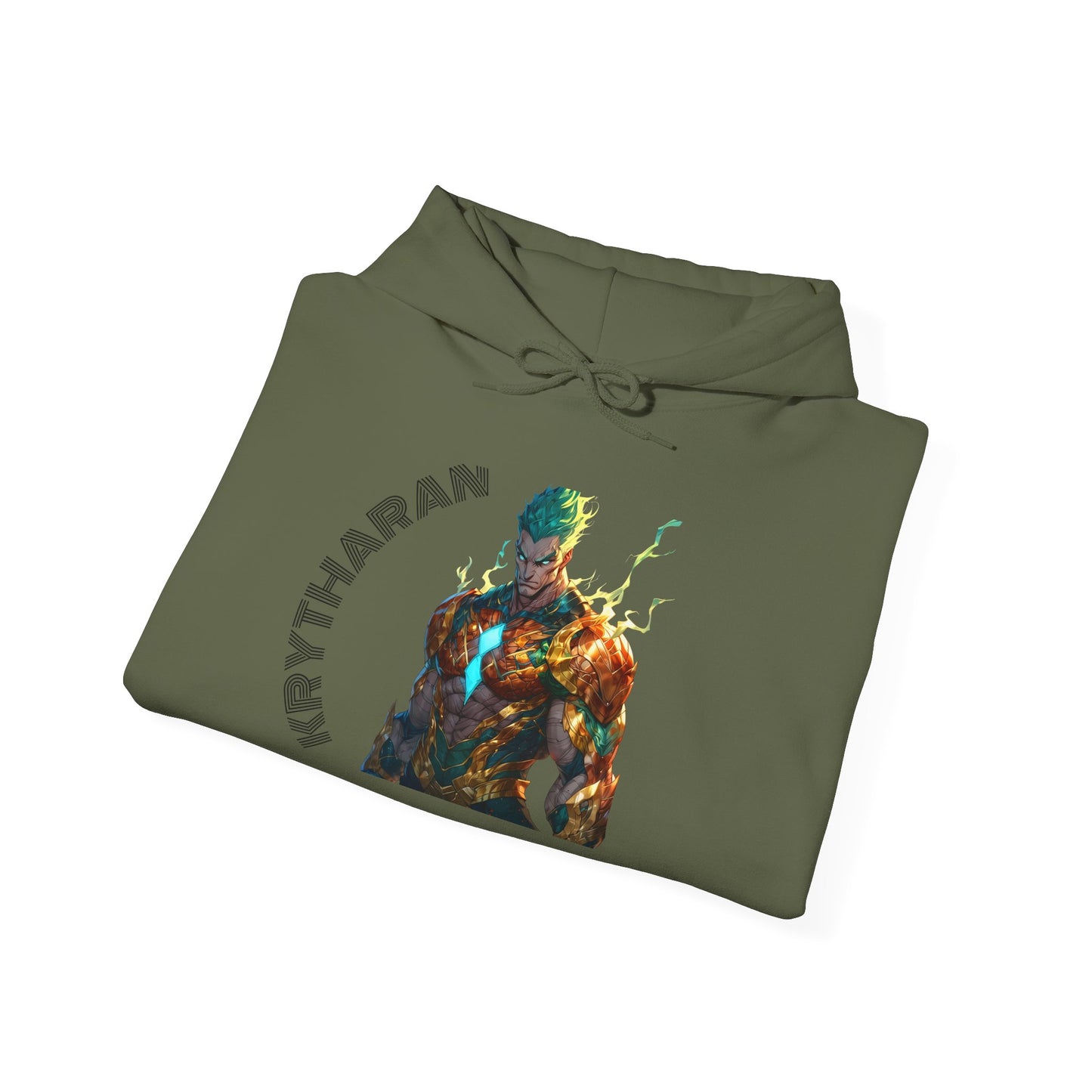 KRYTHARAN Graphic Unisex Hooded Sweatshirt - Unique Art Design