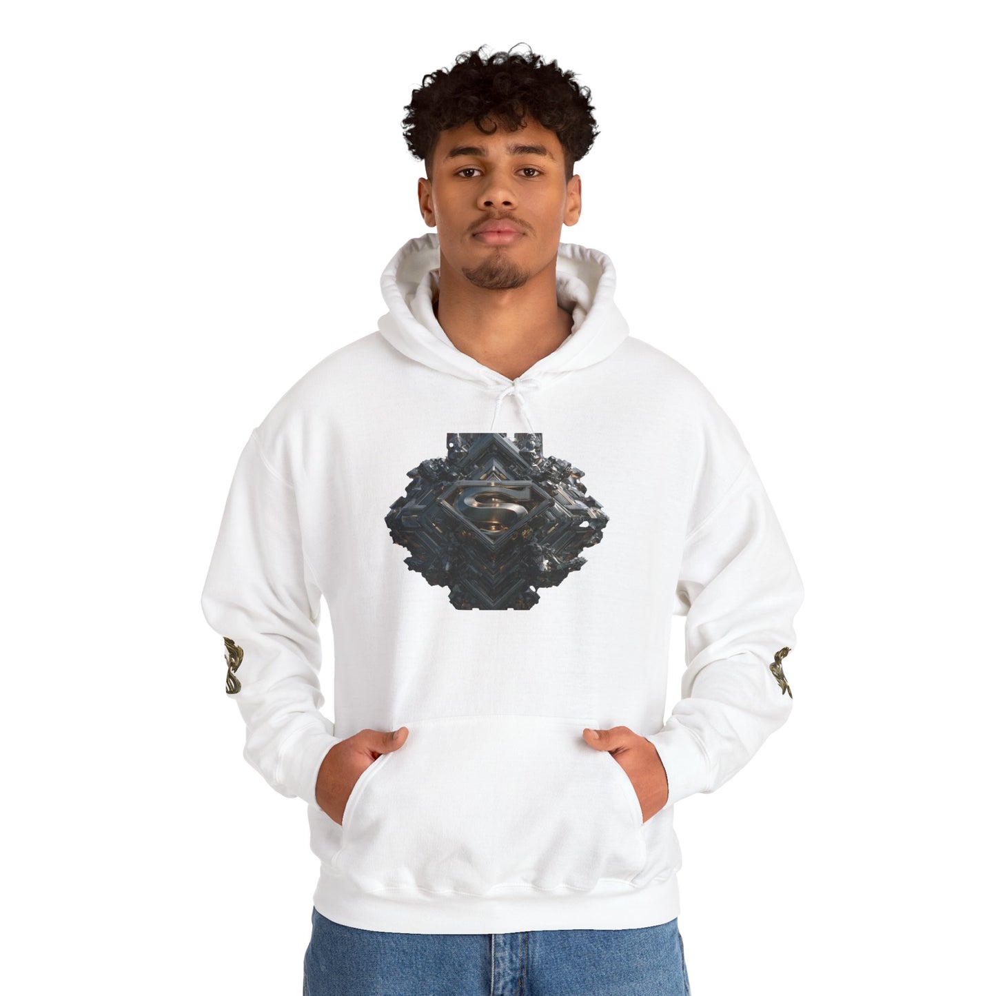 Fantasy-Inspired Unisex Heavy Blend Hoodie - Mythical Design for Cozy Wear