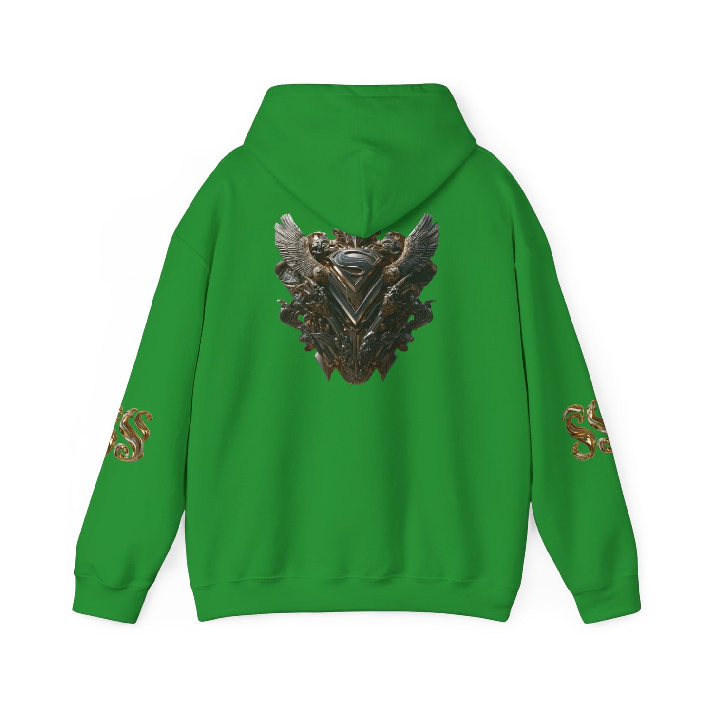 Epic Fantasy Unisex Hooded Sweatshirt with Bold Design