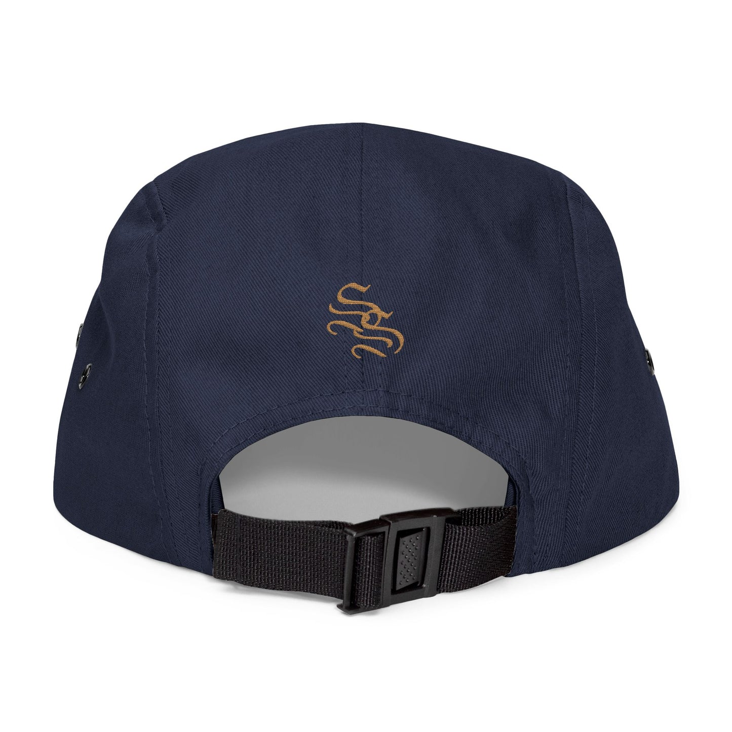 Stylish 5 Panel Cap with Embroidered Design - Trendy Headwear for Outdoor Adventures