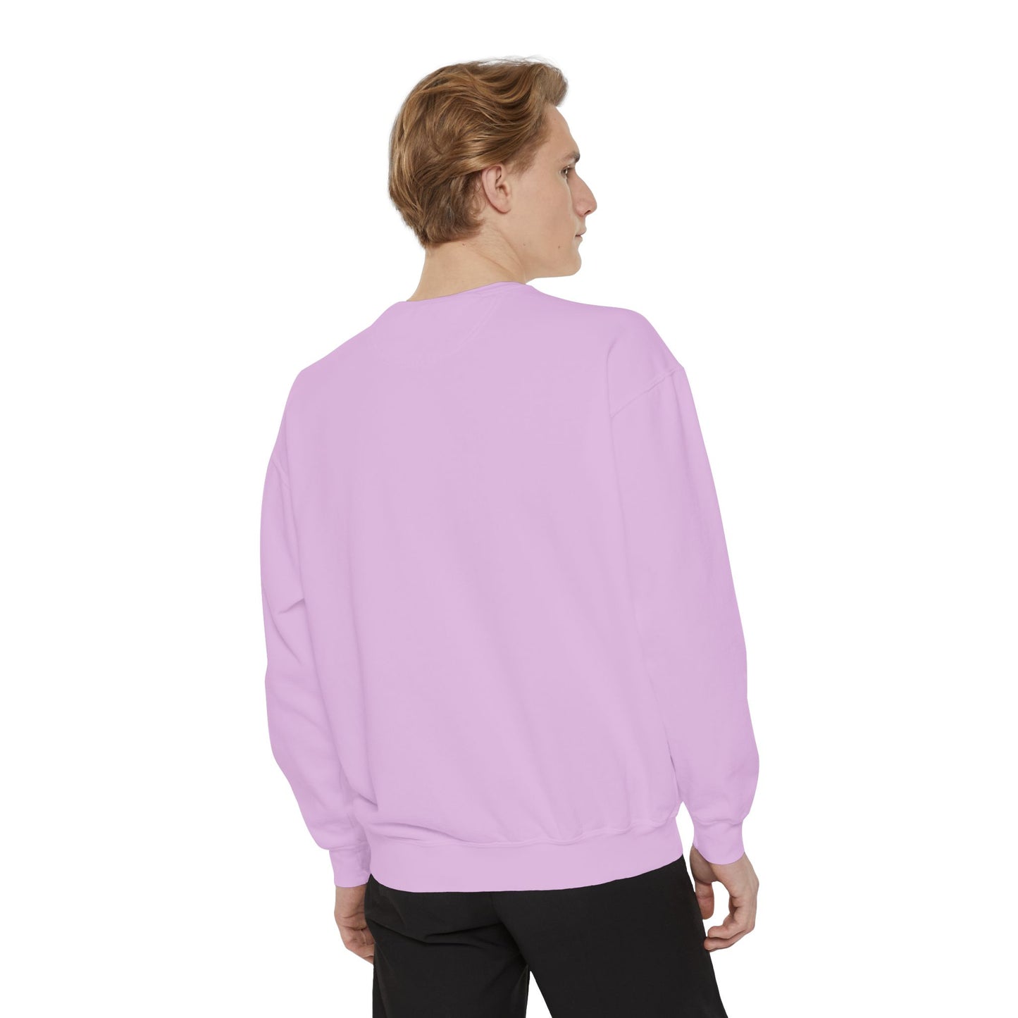 Eco-Friendly Unisex Garment-Dyed Sweatshirt with Stylish Design