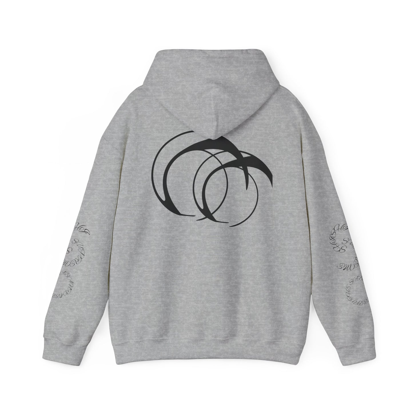 Golden Warrior Hoodie - Unisex Heavy Blend Sweatshirt with Artistic Design