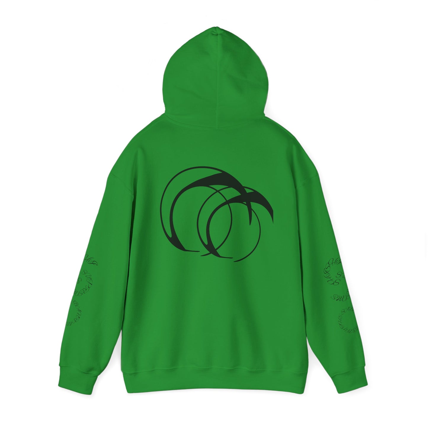 Golden Warrior Hoodie - Unisex Heavy Blend Sweatshirt with Artistic Design