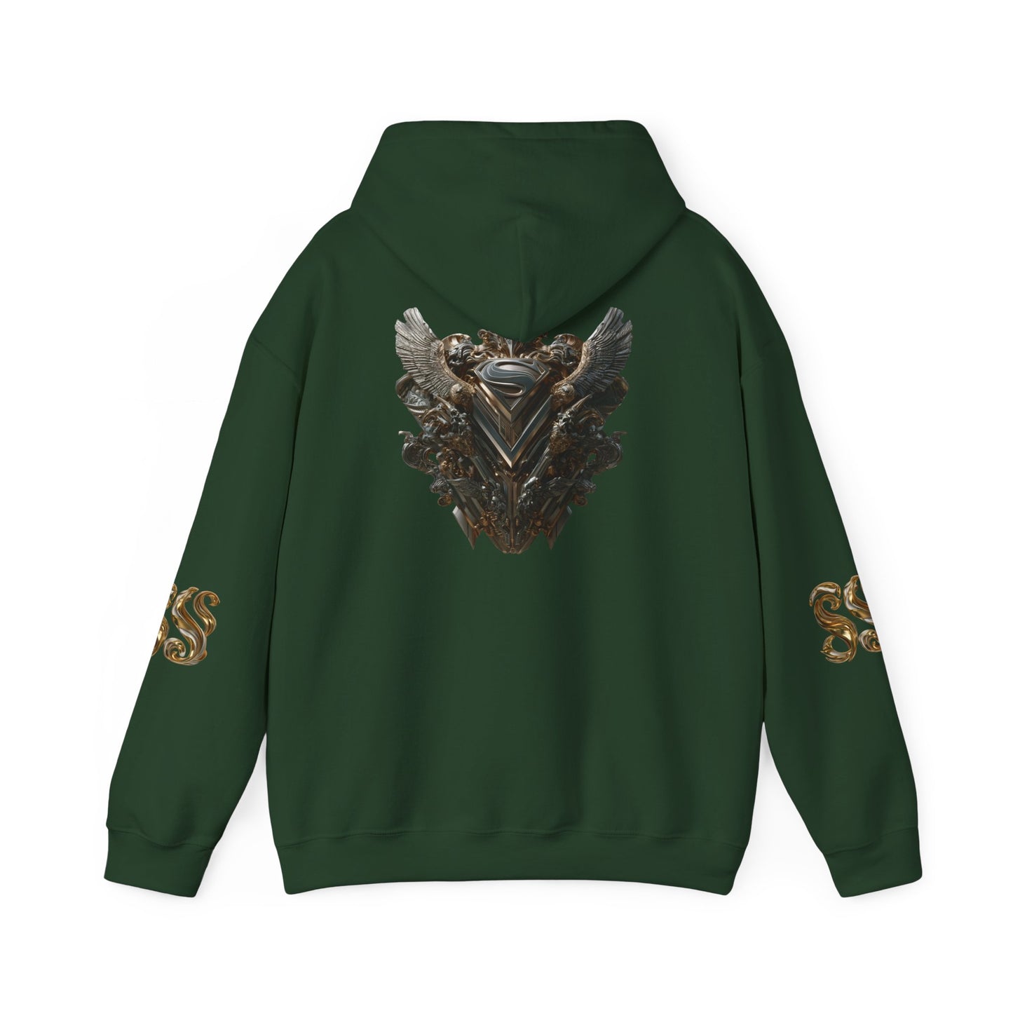 Epic Fantasy Unisex Hooded Sweatshirt with Bold Design