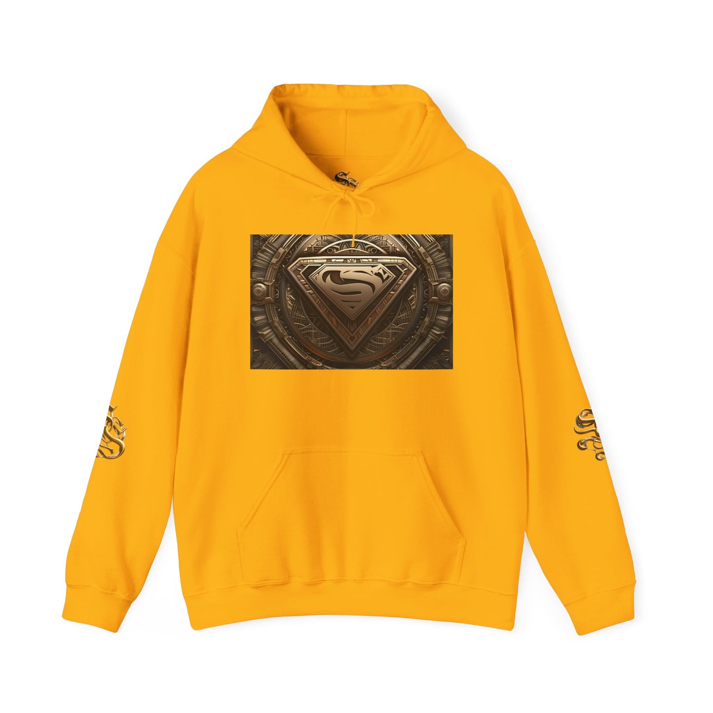 Superhero Emblem Unisex Hoodie - Heavy Blend™ Sweatshirt