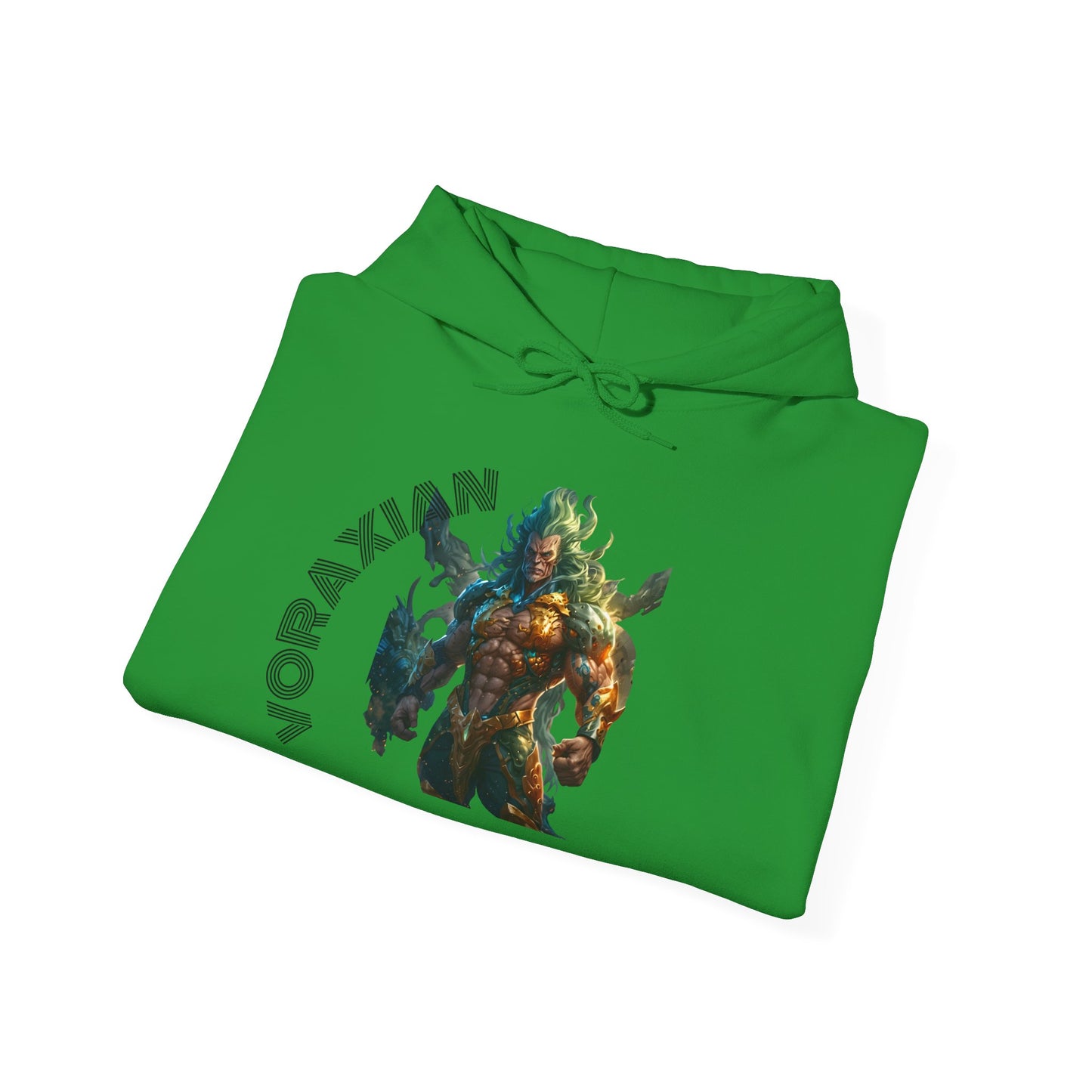 Fantasy Graphic Hoodie for Gaming Fans, Cozy Pullover with Unique Character Design, Perfect for Gifting, Casual Wear, and Celebrations
