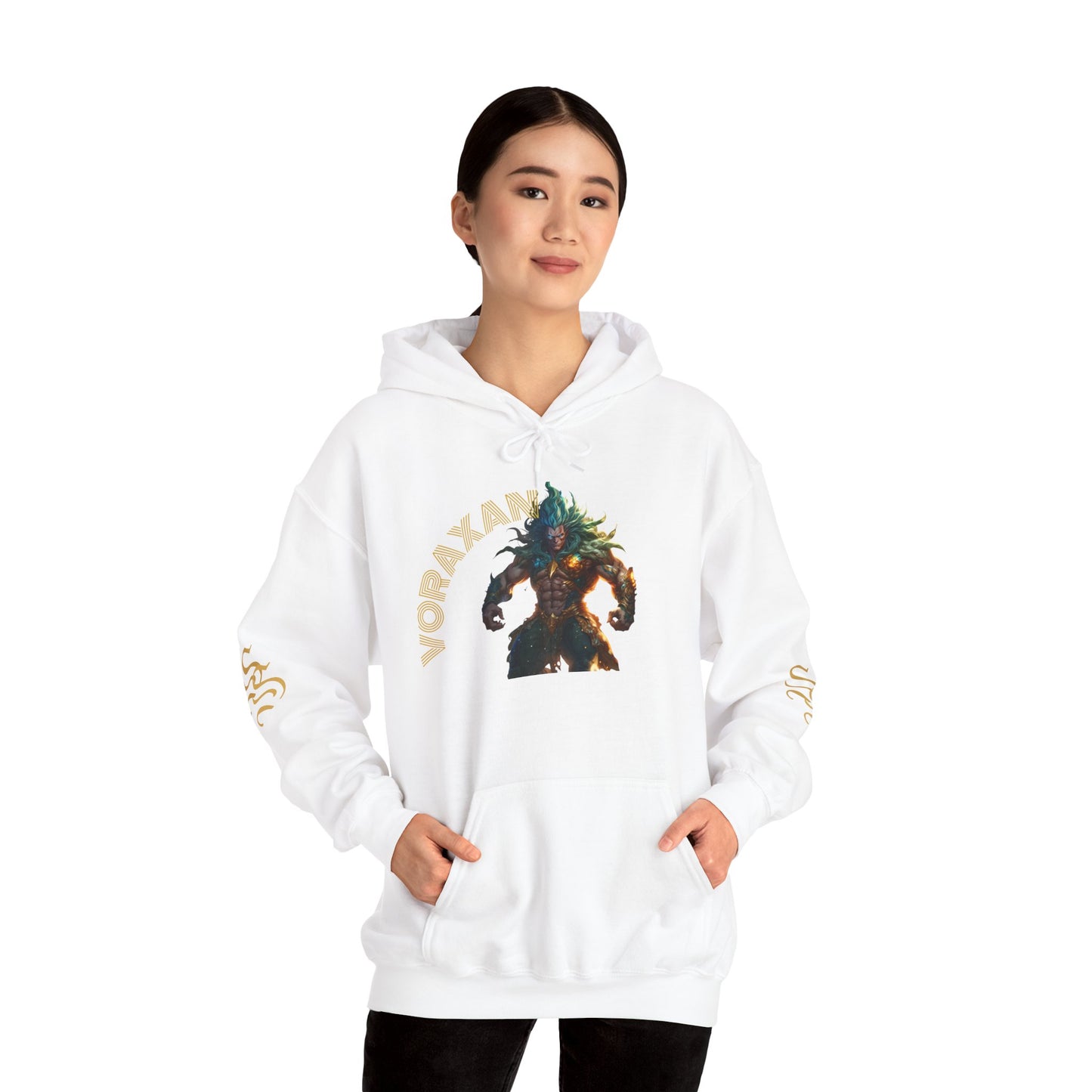 Epic Gamer Hoodie with Voraxian Design - Unisex Heavy Blend™