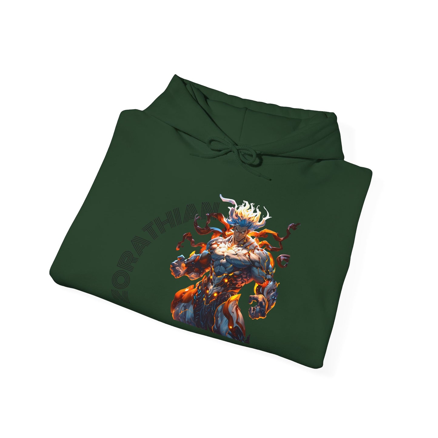 Zorathian Unisex Heavy Blend™ Hoodie - Bold Graphic Design for Everyday Wear