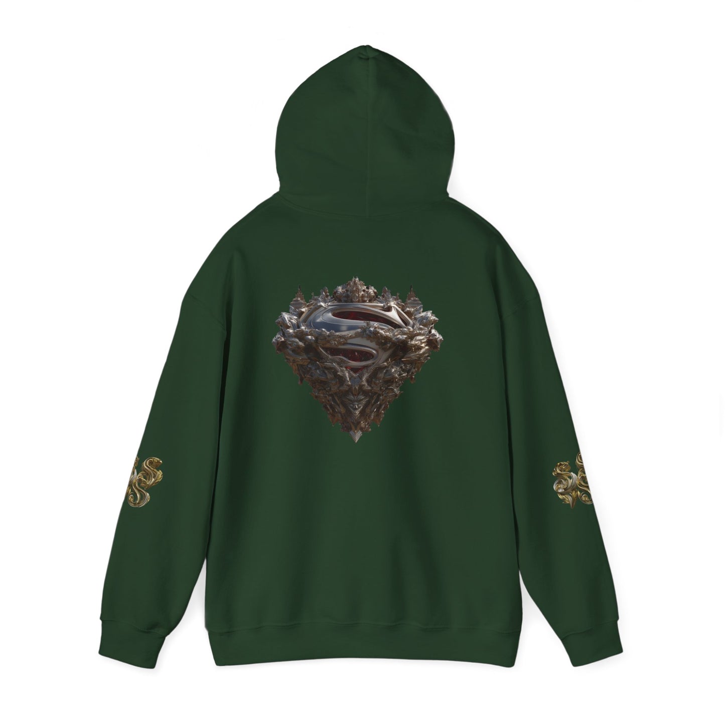 Unisex Heavy Blend™ Hooded Sweatshirt - Dragon Crest Graphic