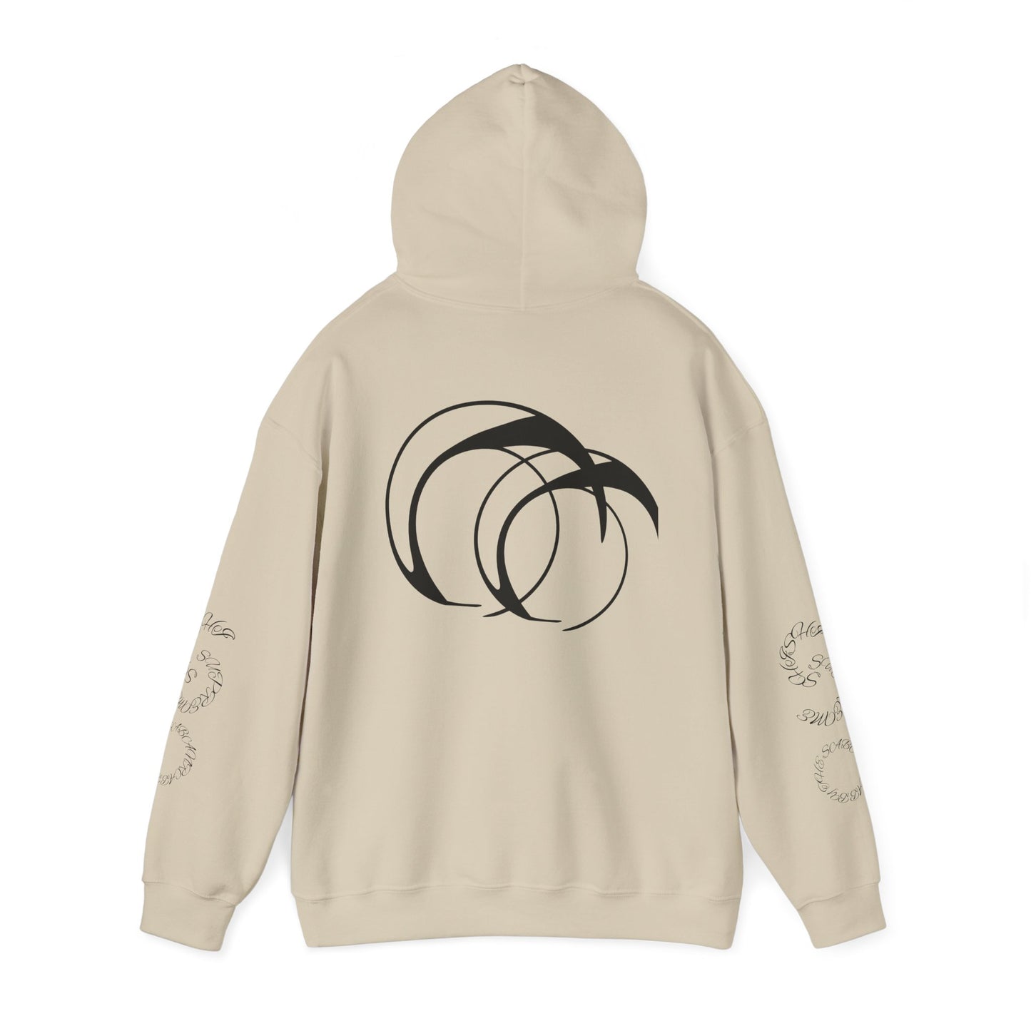 Golden Warrior Hoodie - Unisex Heavy Blend Sweatshirt with Artistic Design