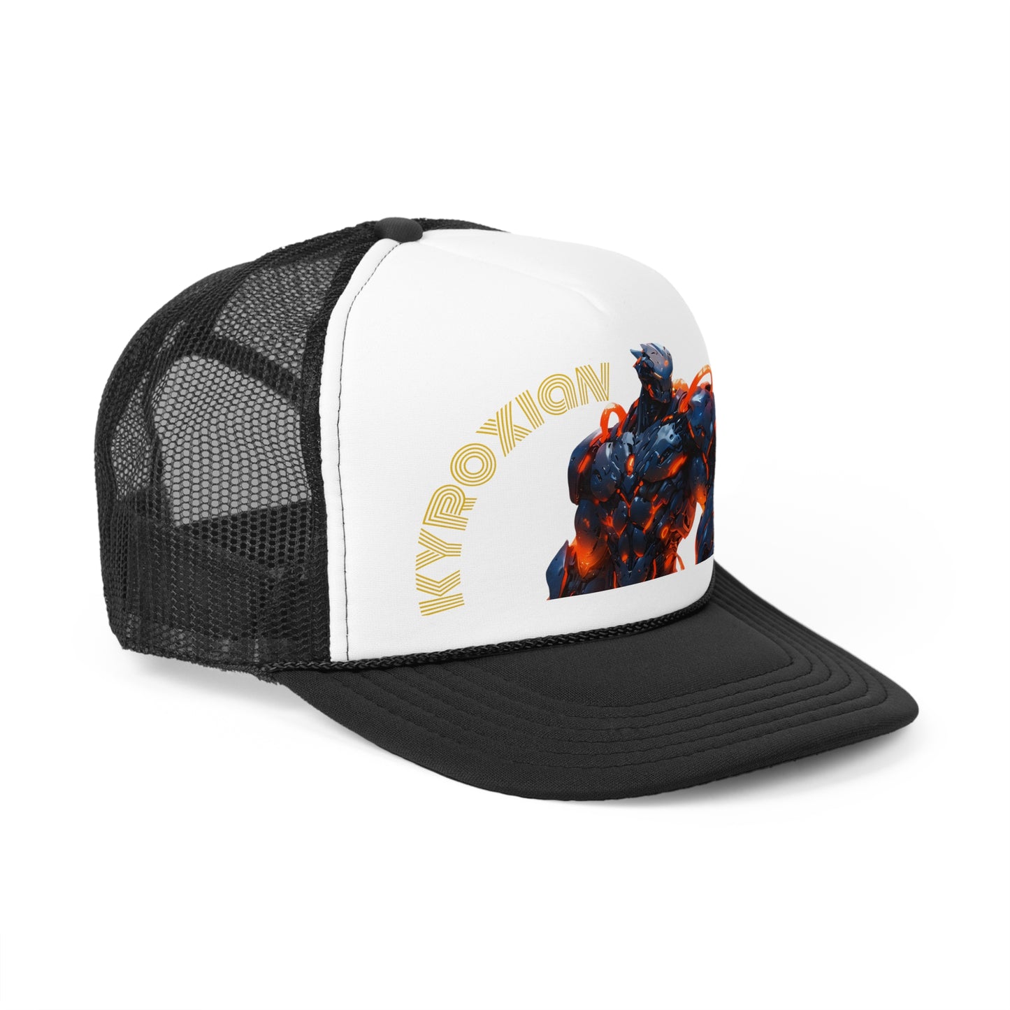 Cyberpunk Trucker Cap - Futuristic Design for Tech Lovers
