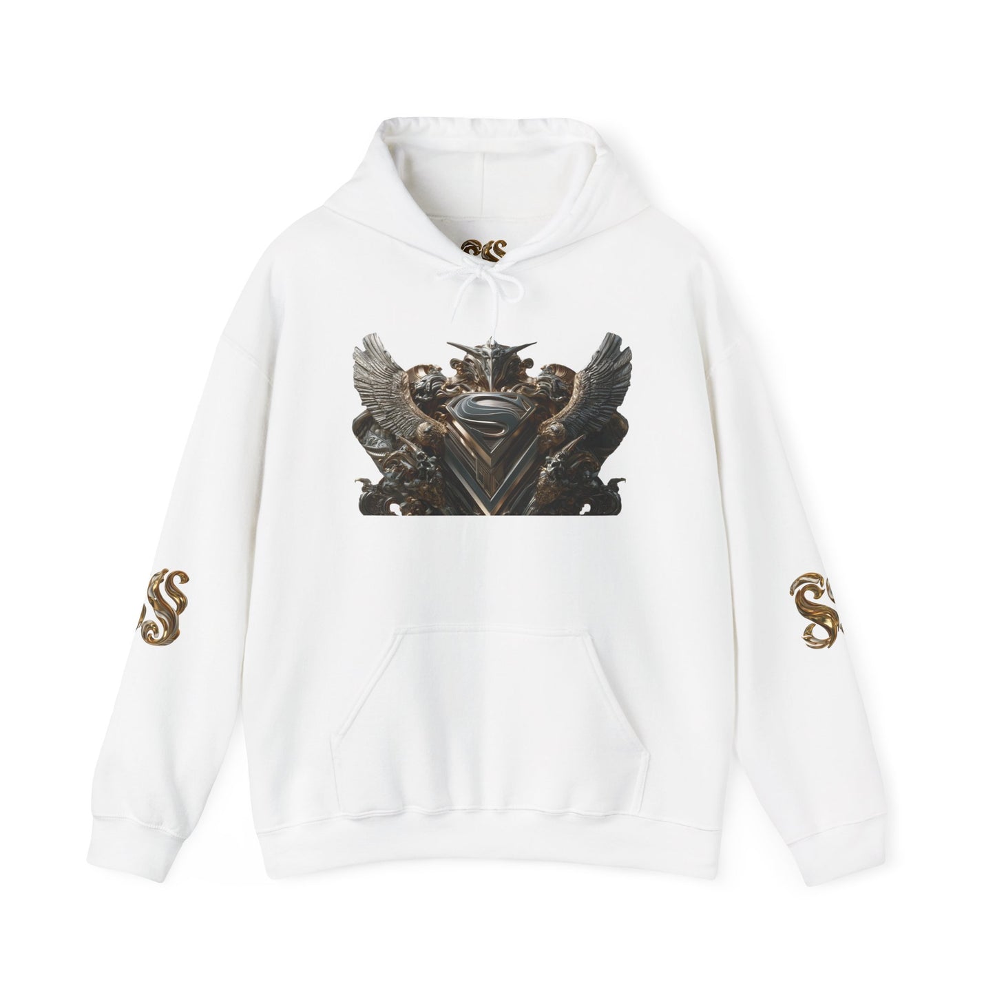 Epic Fantasy Unisex Hooded Sweatshirt with Bold Design